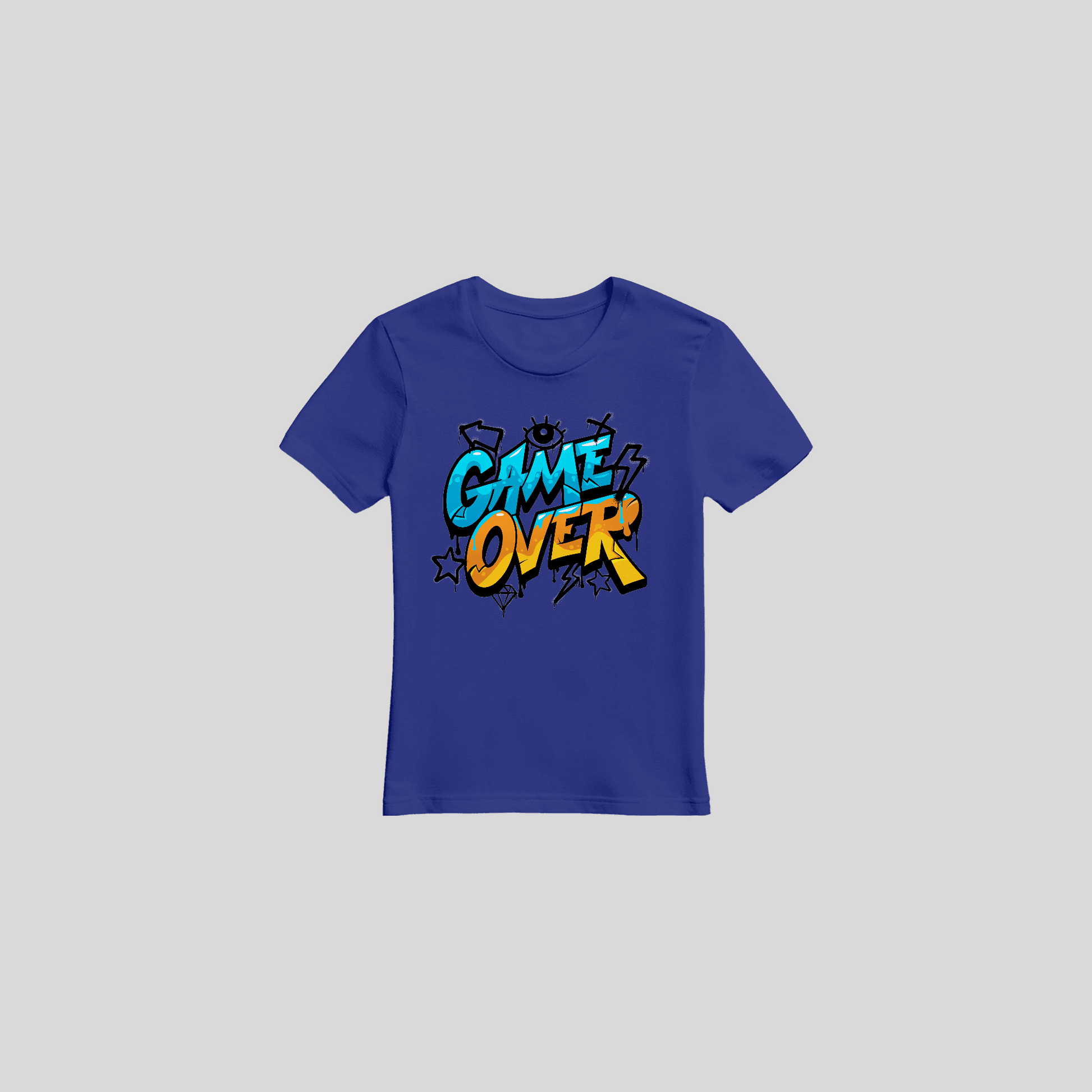 T-Shirt Game Over KrzR DruckZone