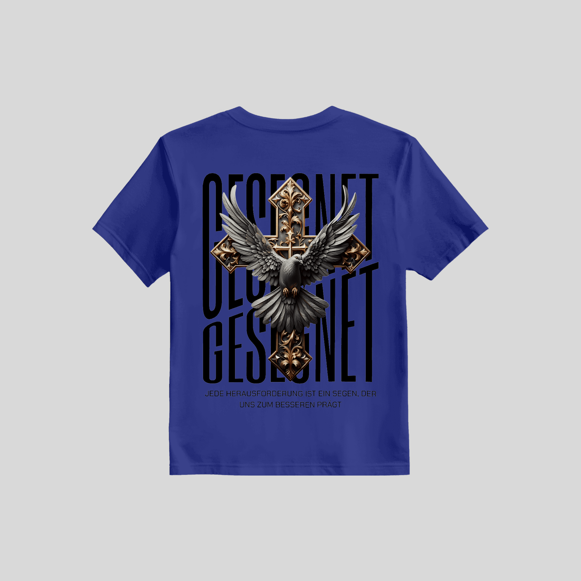 Premium T-Shirt - „Gesegnet“ KrzR DruckZone