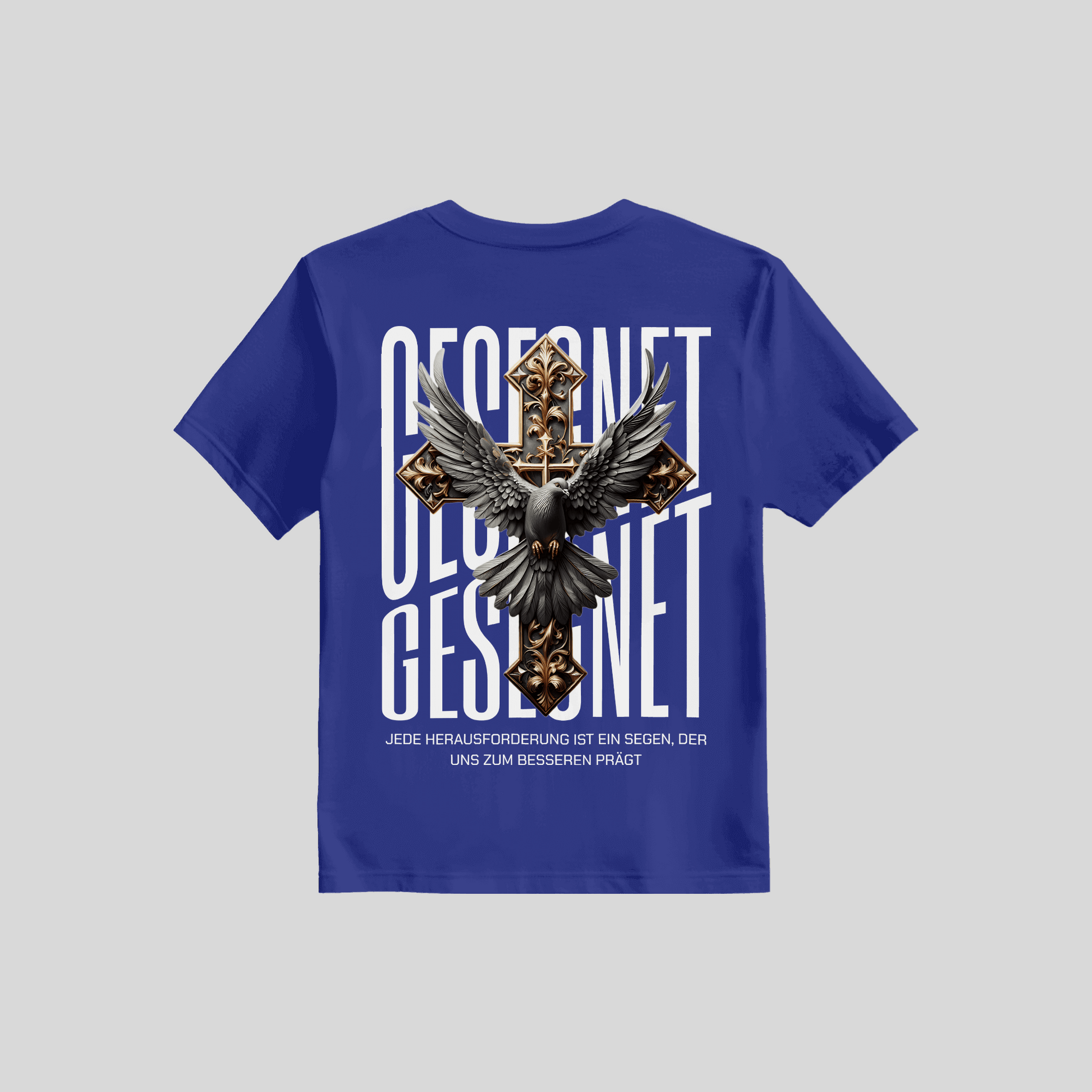 Premium T-Shirt - „Gesegnet“ KrzR DruckZone