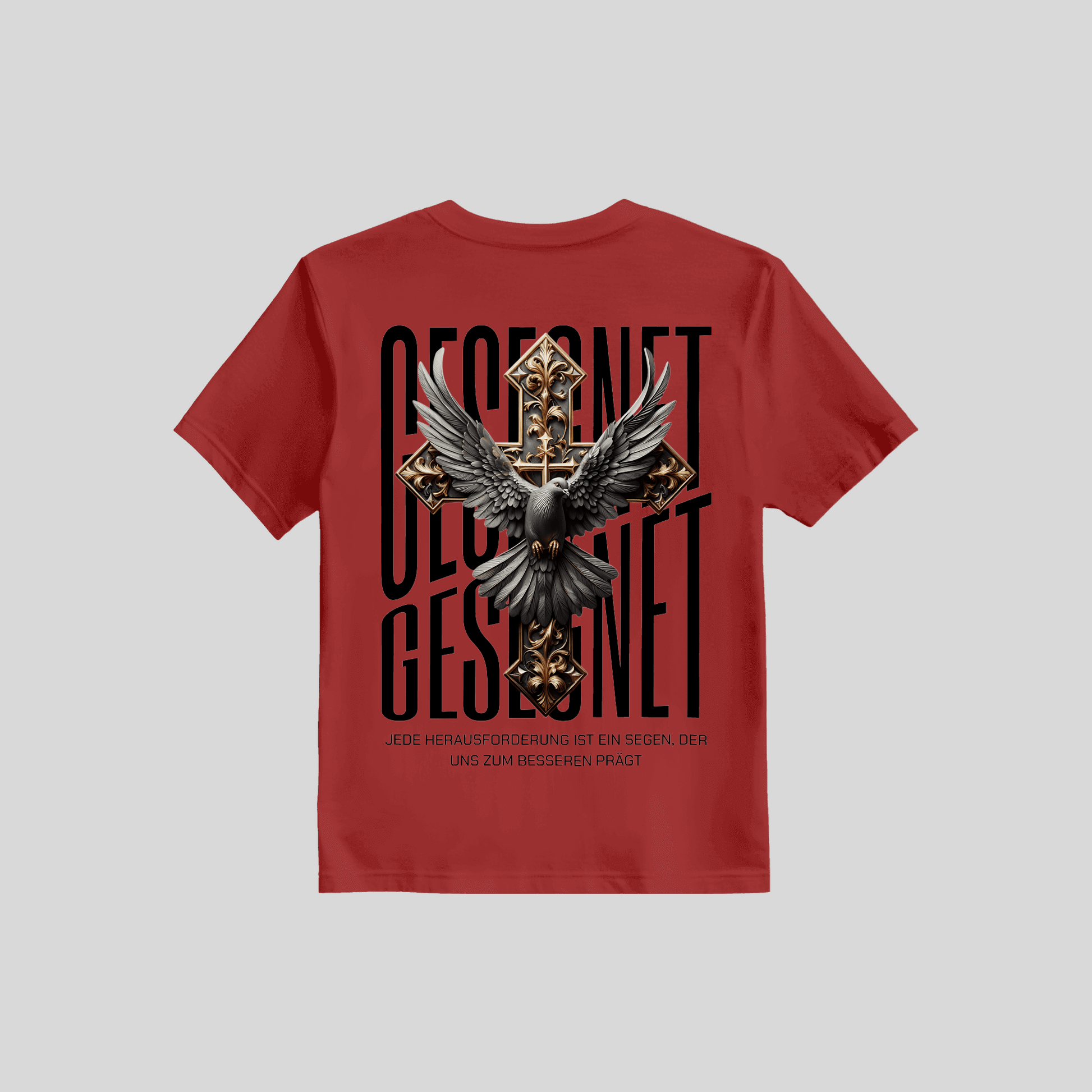 Premium T-Shirt - „Gesegnet“ KrzR DruckZone