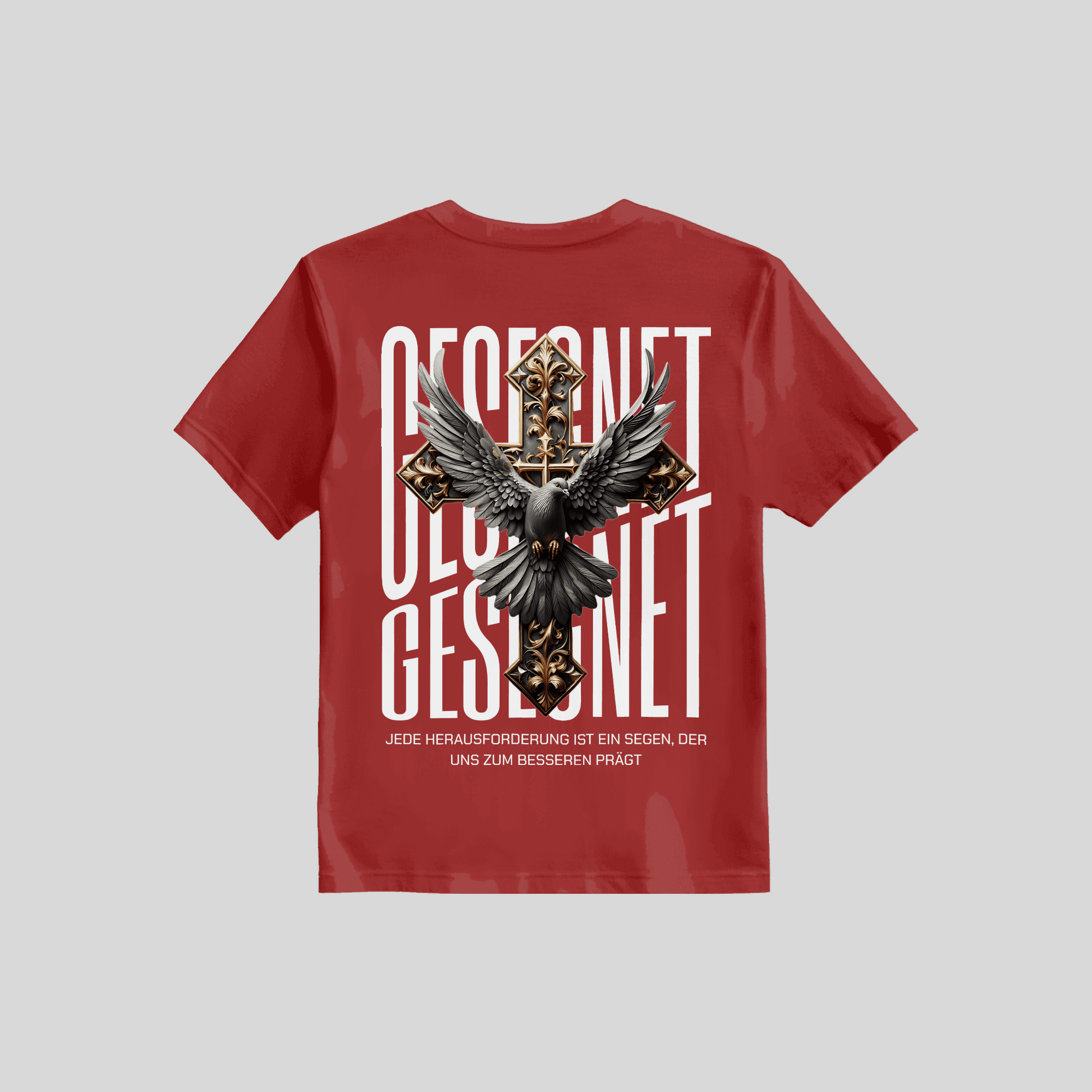 Premium T-Shirt - „Gesegnet“ KrzR DruckZone
