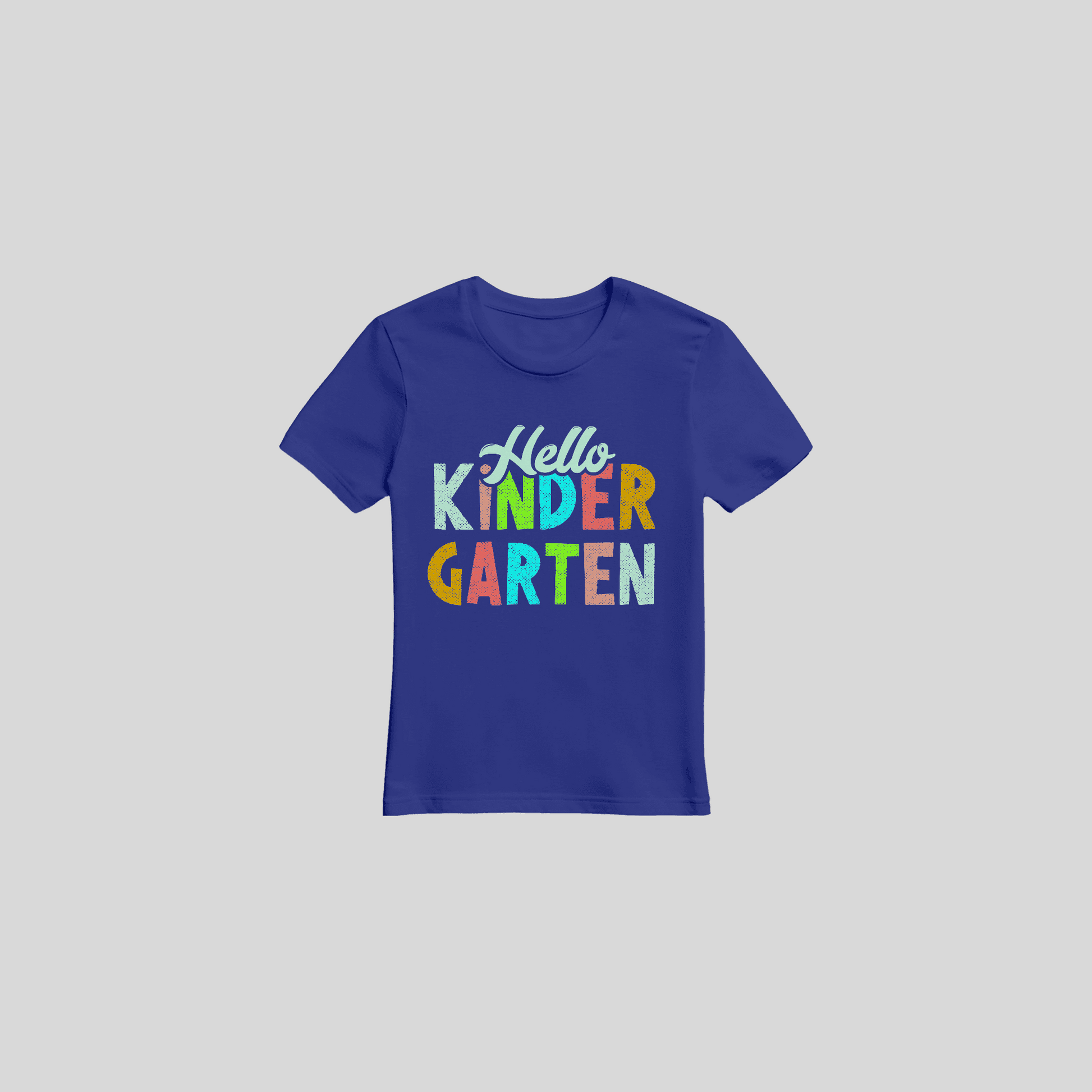 T-Shirt Hello Kindergarten KrzR DruckZone