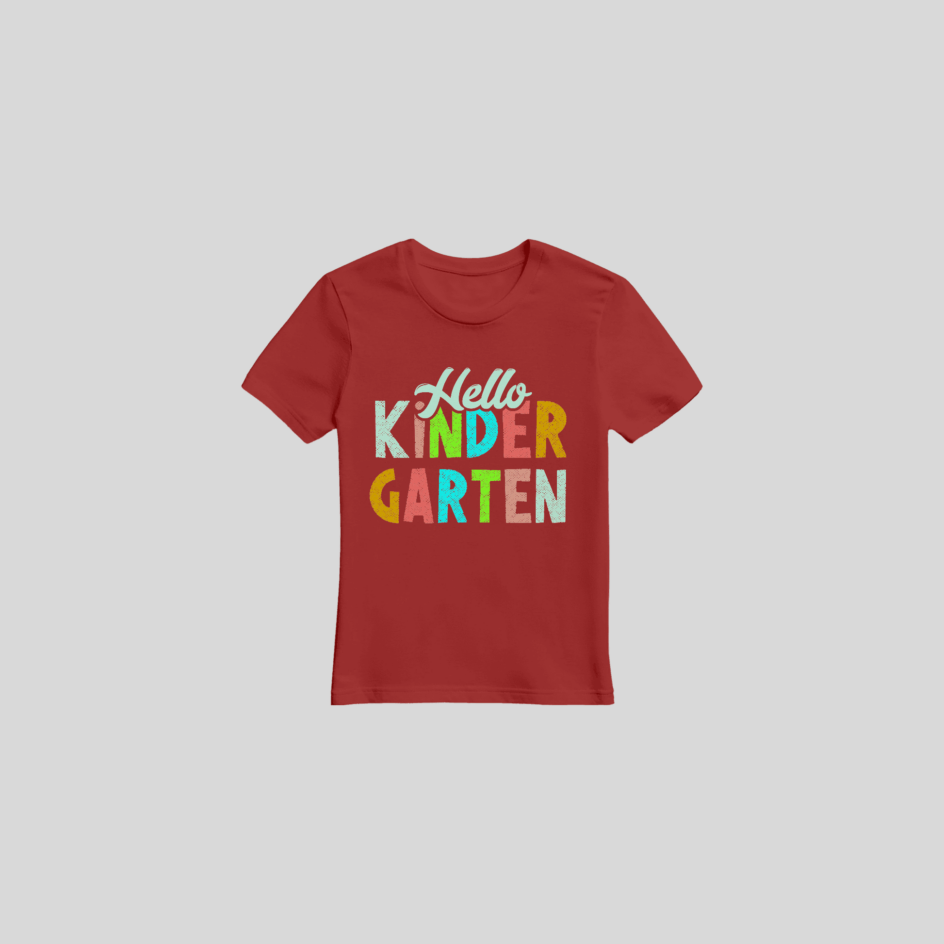 T-Shirt Hello Kindergarten KrzR DruckZone