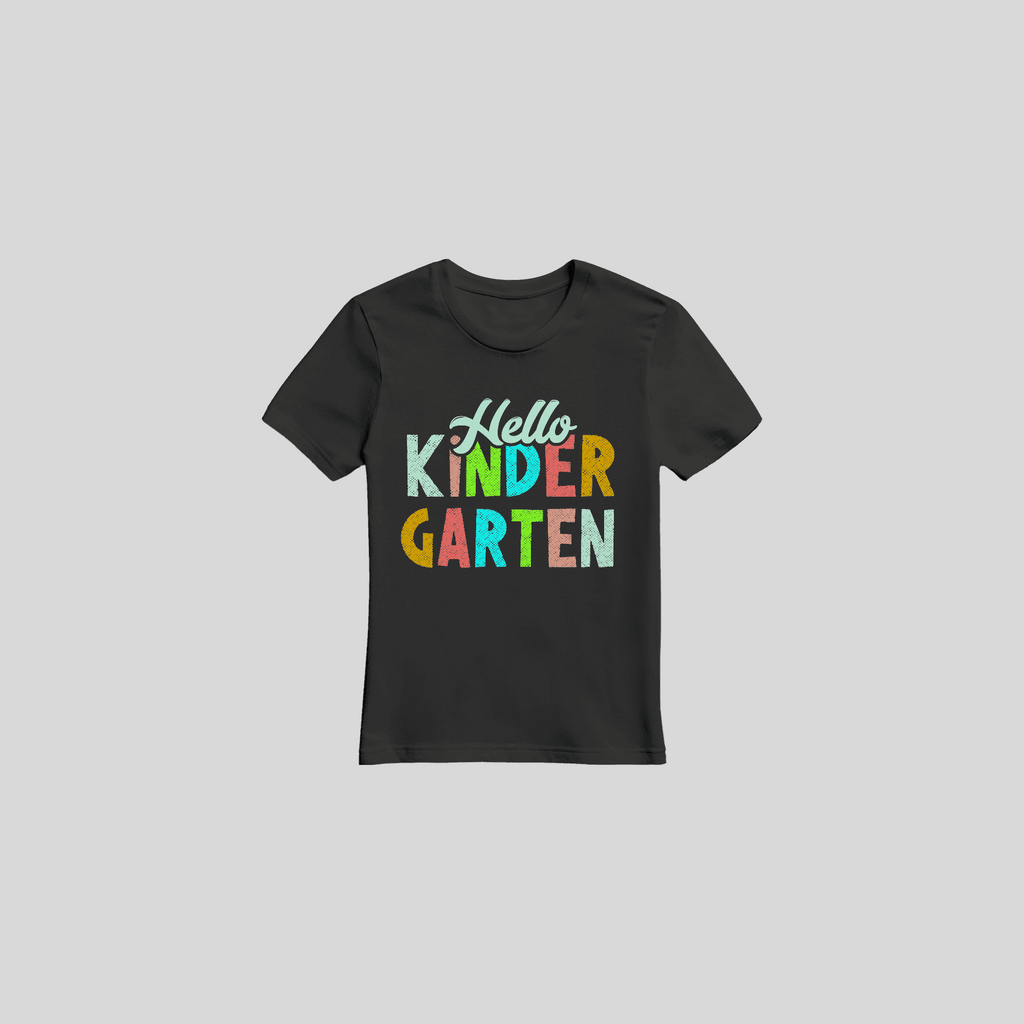 T-Shirt Hello Kindergarten KrzR DruckZone