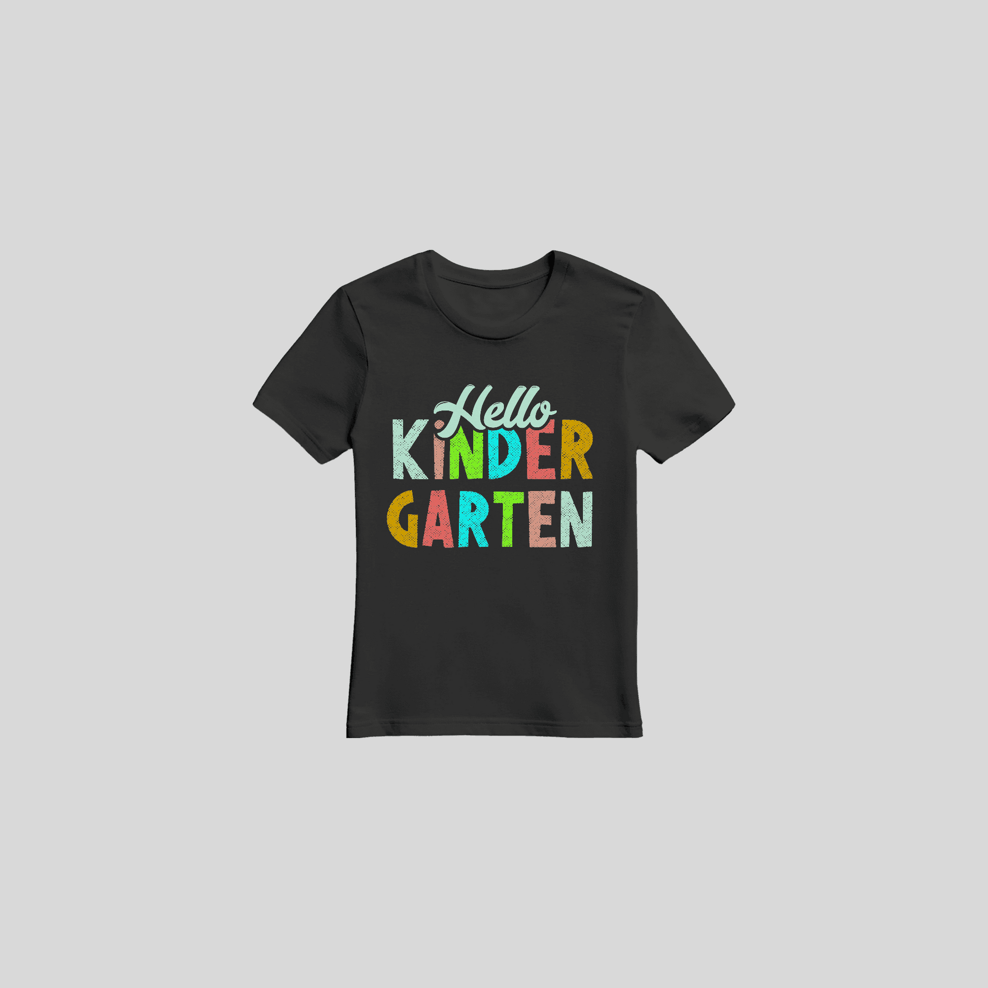 T-Shirt Hello Kindergarten KrzR DruckZone