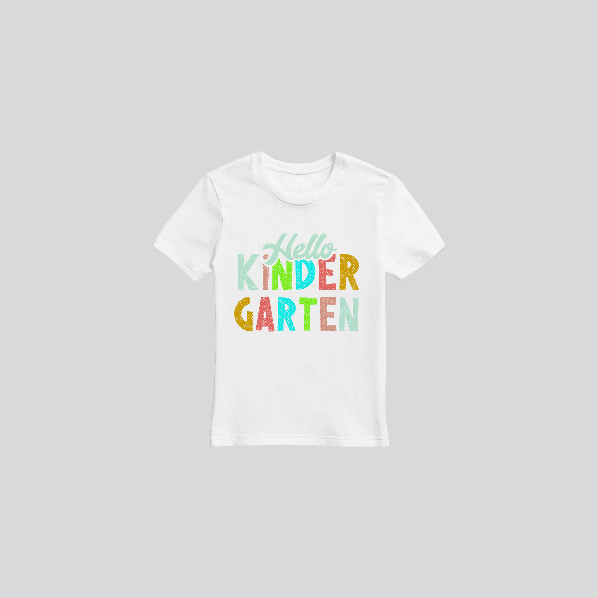 T-Shirt Hello Kindergarten KrzR DruckZone