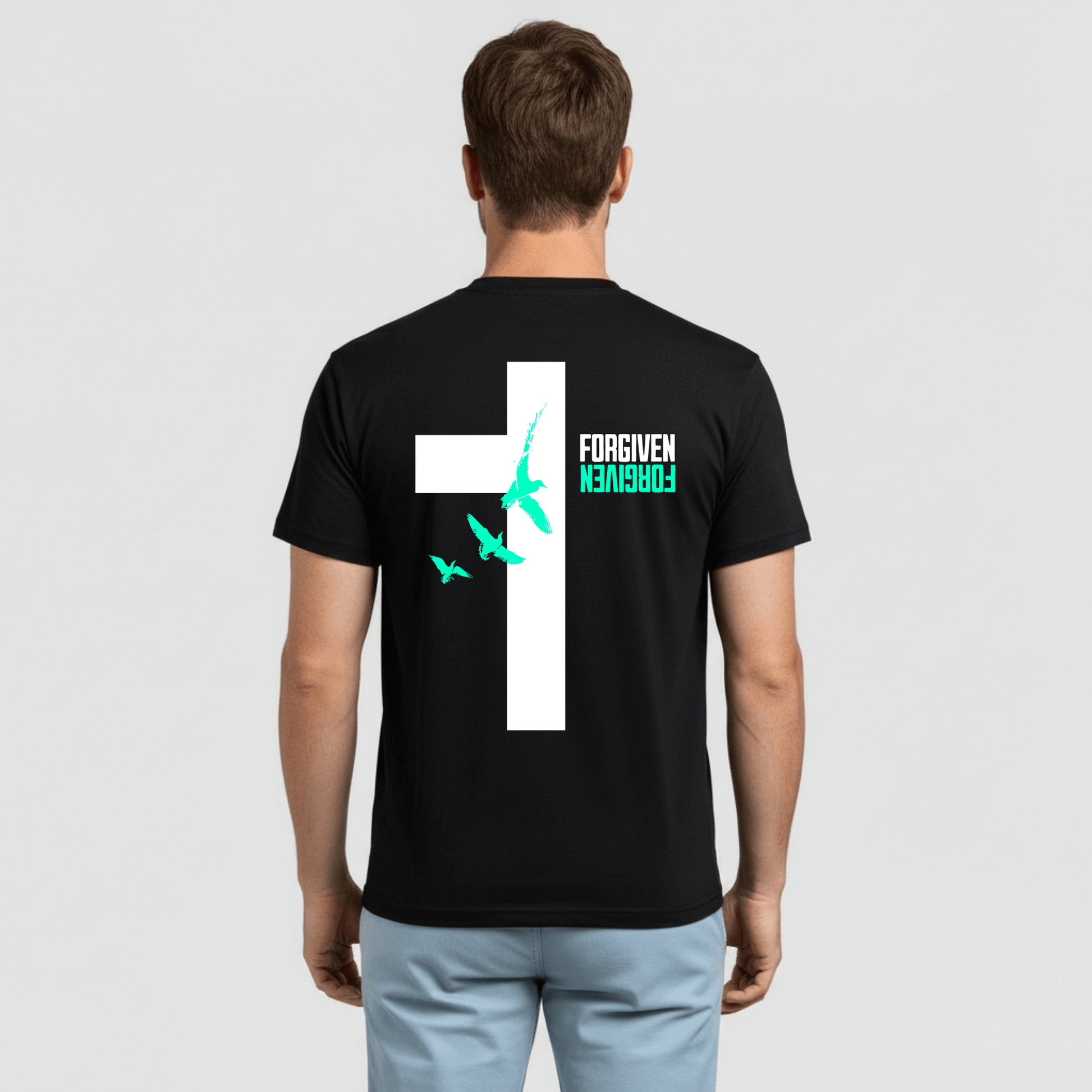 Premium Faith Forgiven T-Shirt KrzR DruckZone