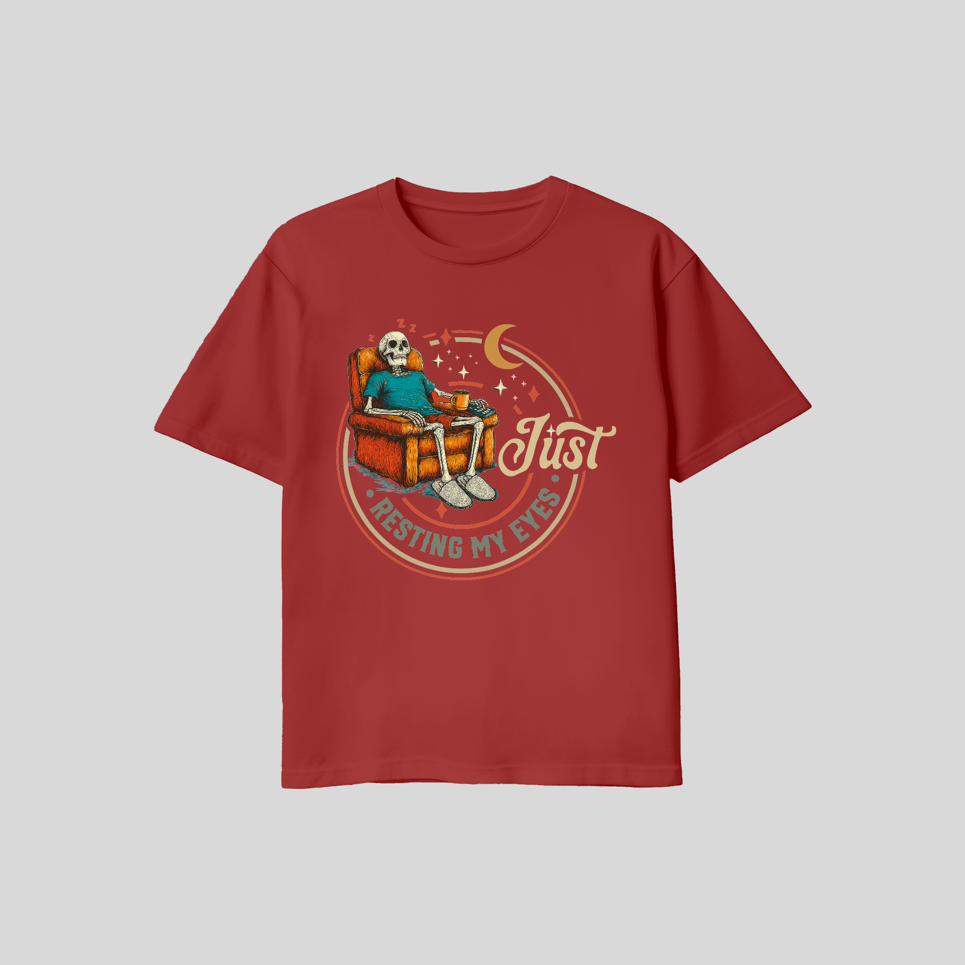 T-Shirt Just Reting My Eyes KrzR DruckZone