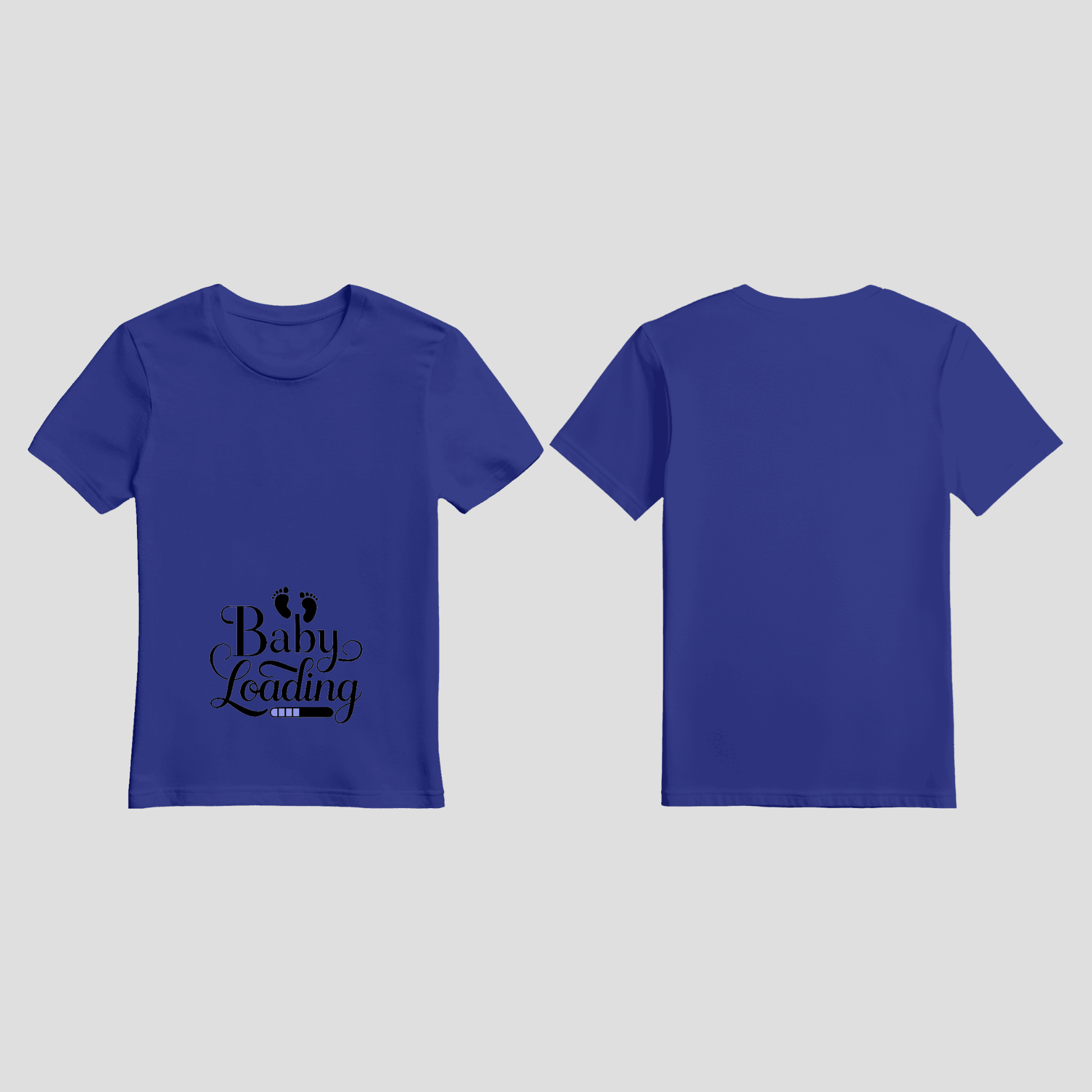 Baby Loading T-Shirt – Schwangerschafts-Shirt KrzR DruckZone