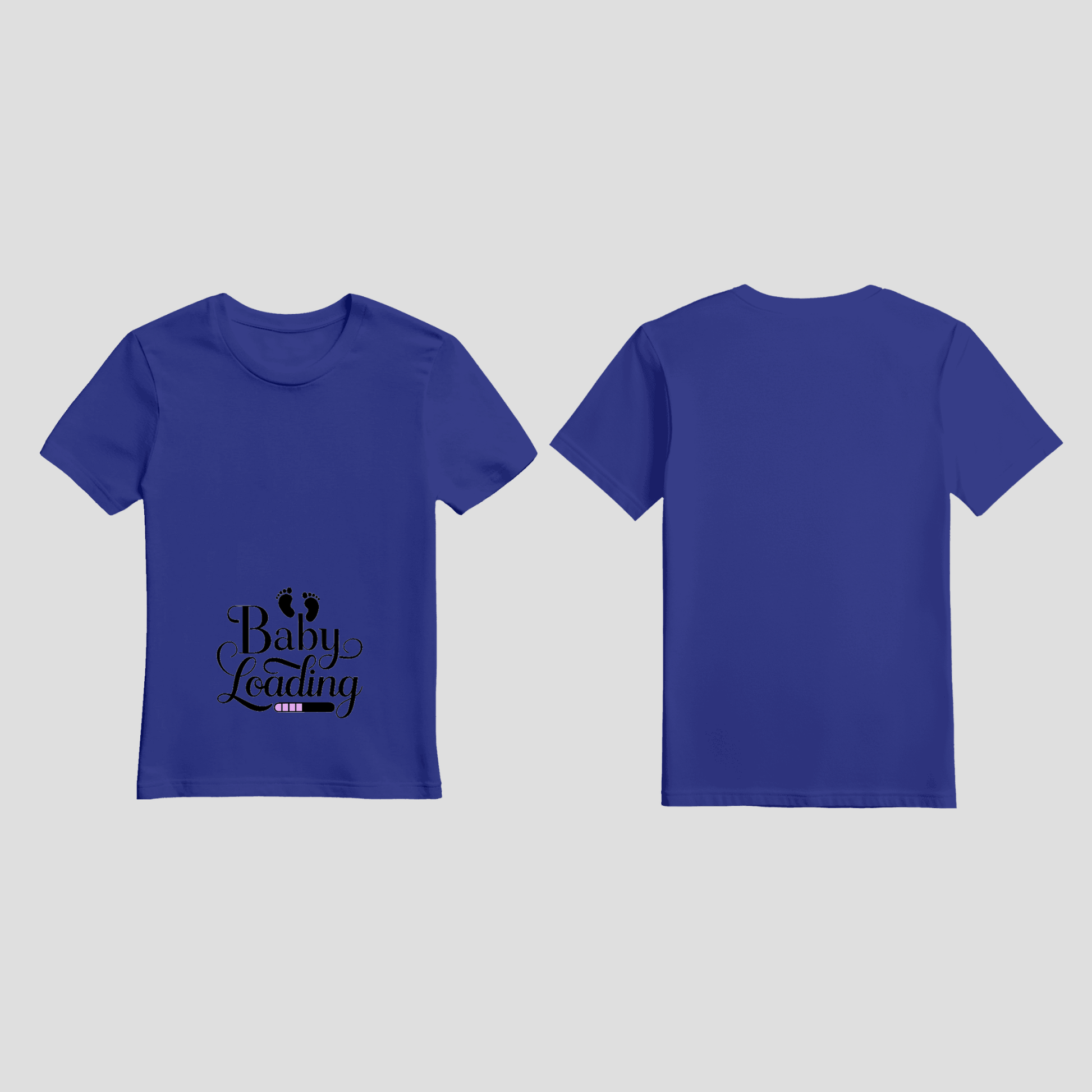 Baby Loading T-Shirt – Schwangerschafts-Shirt KrzR DruckZone