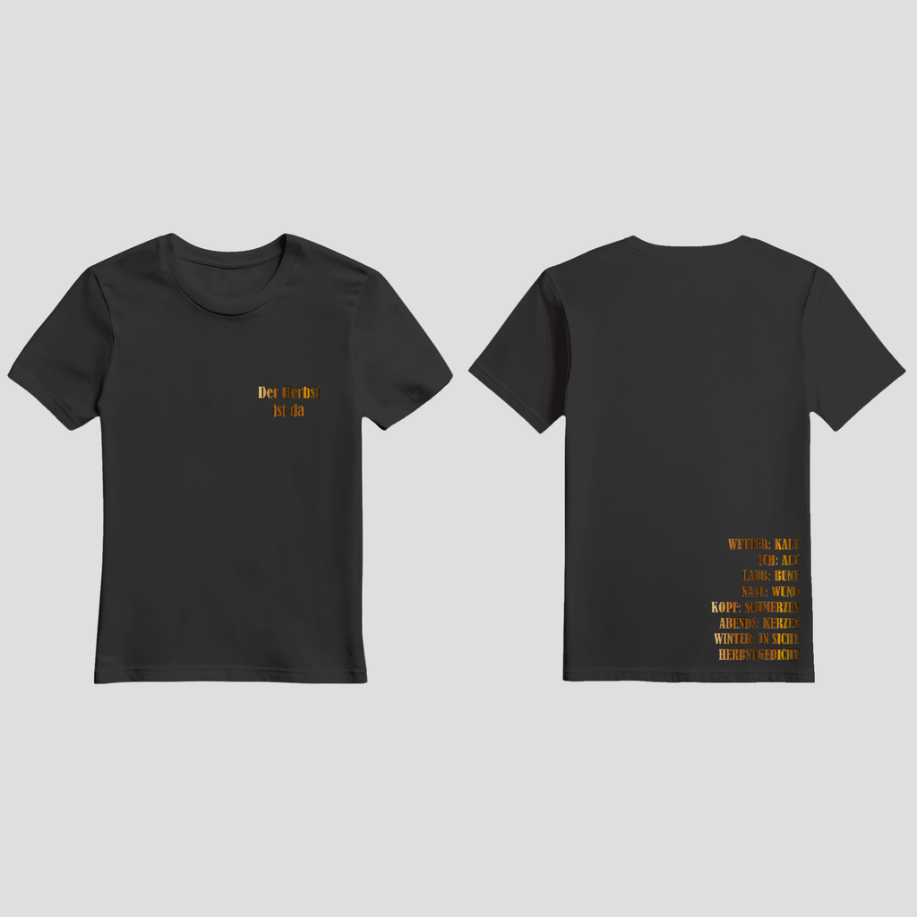 T-Shirt Der Herbst ist da KrzR DruckZone