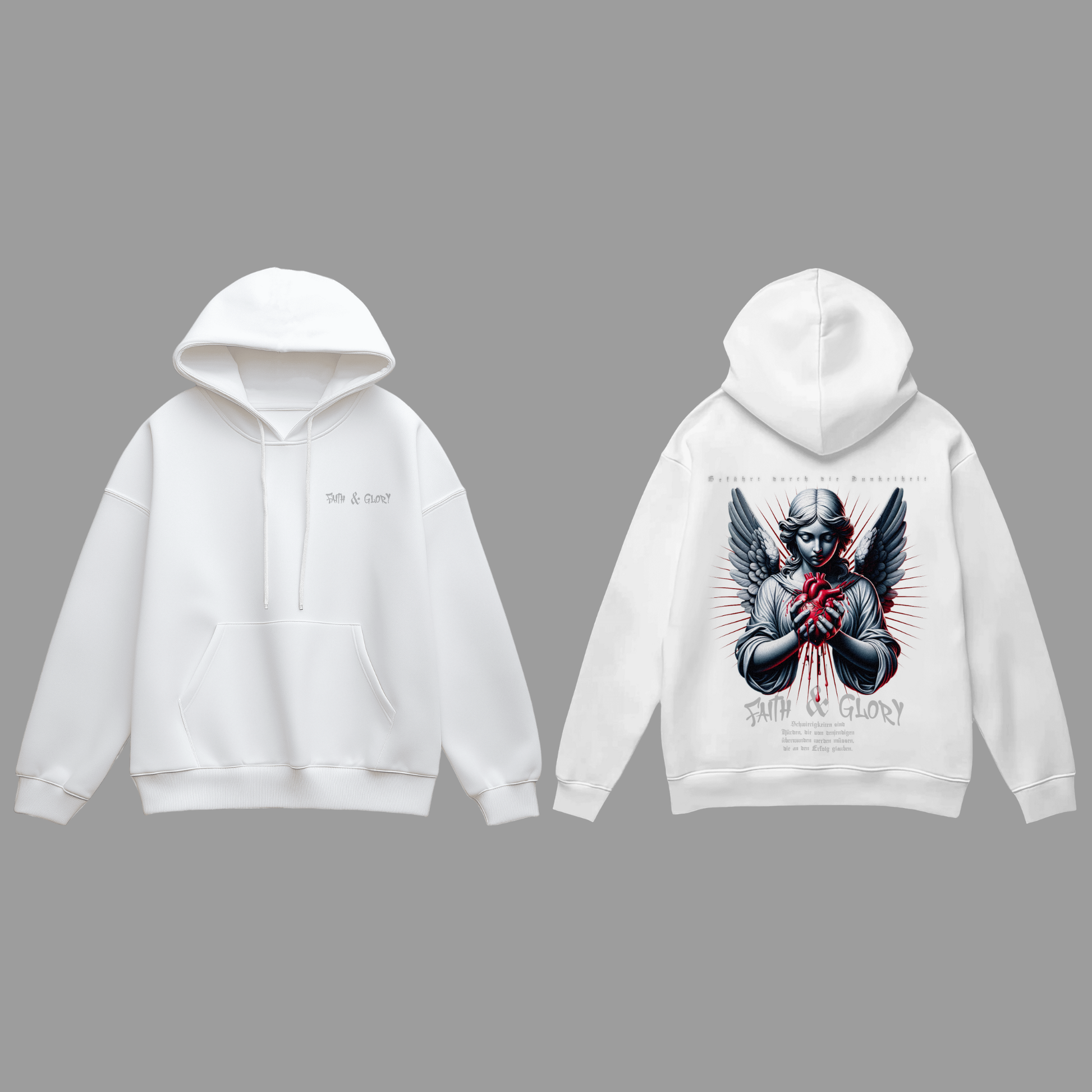 Premium Hoodie Angel – mit Engel-Design KrzR DruckZone