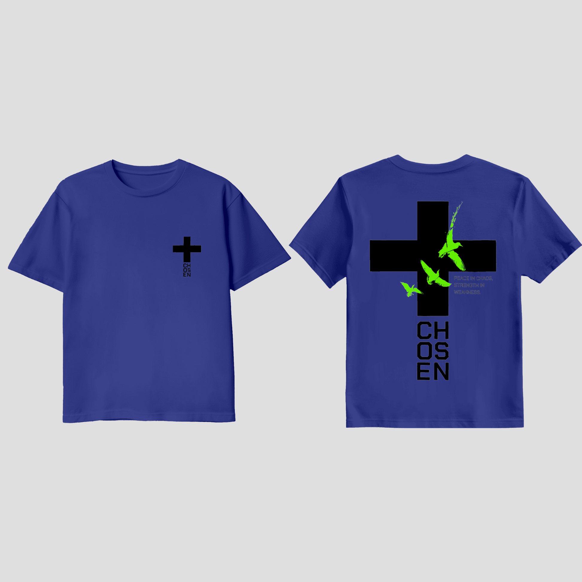 Premium T-Shirt CHOSEN – Streetwear Statement Shirt KrzR DruckZone