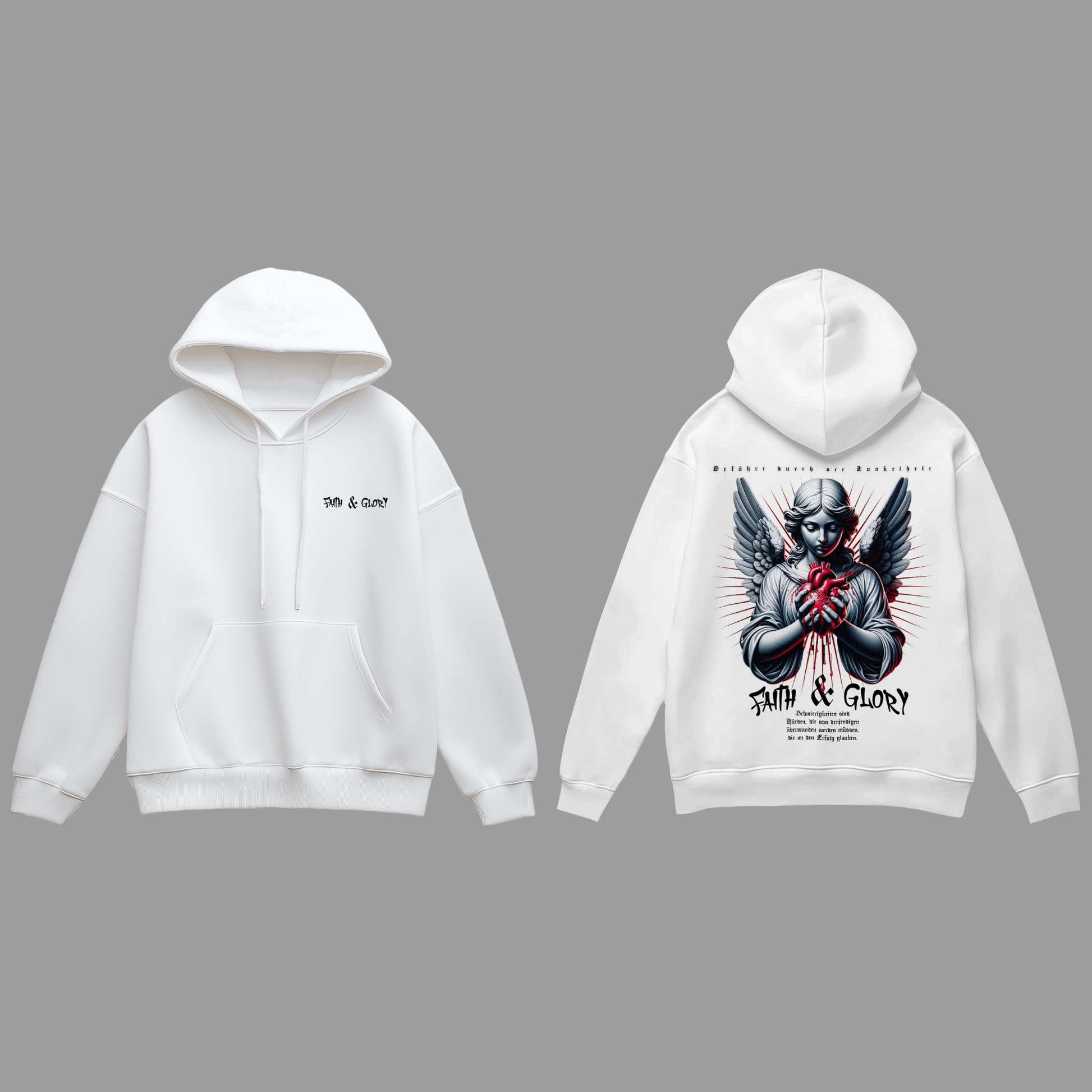 Premium Hoodie Angel – mit Engel-Design KrzR DruckZone
