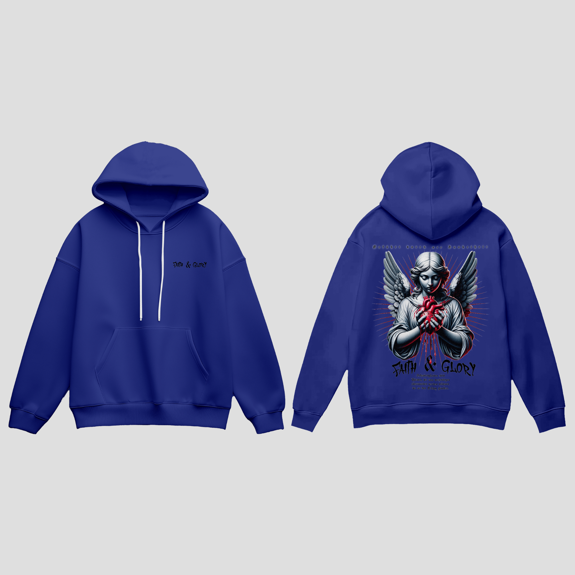 Premium Hoodie Angel – mit Engel-Design KrzR DruckZone