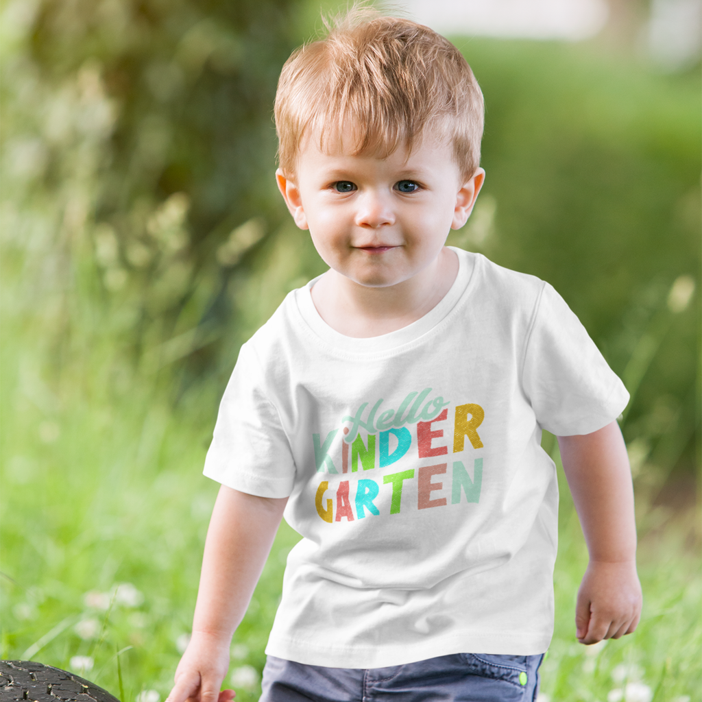 T-Shirt Hello Kindergarten KrzR DruckZone
