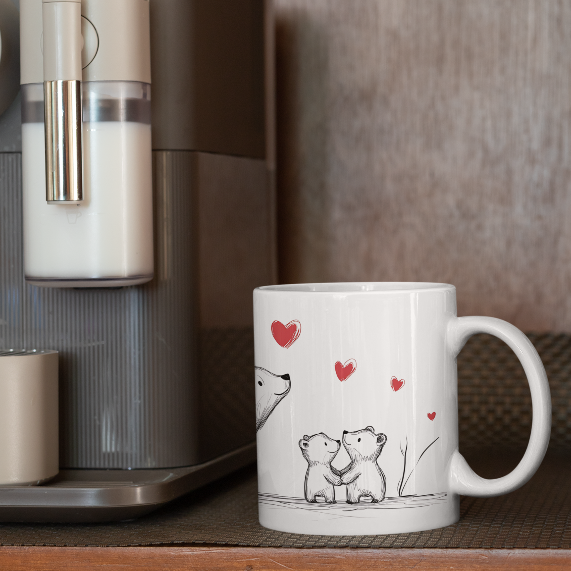 Tasse Bären Familie KrzR DruckZone