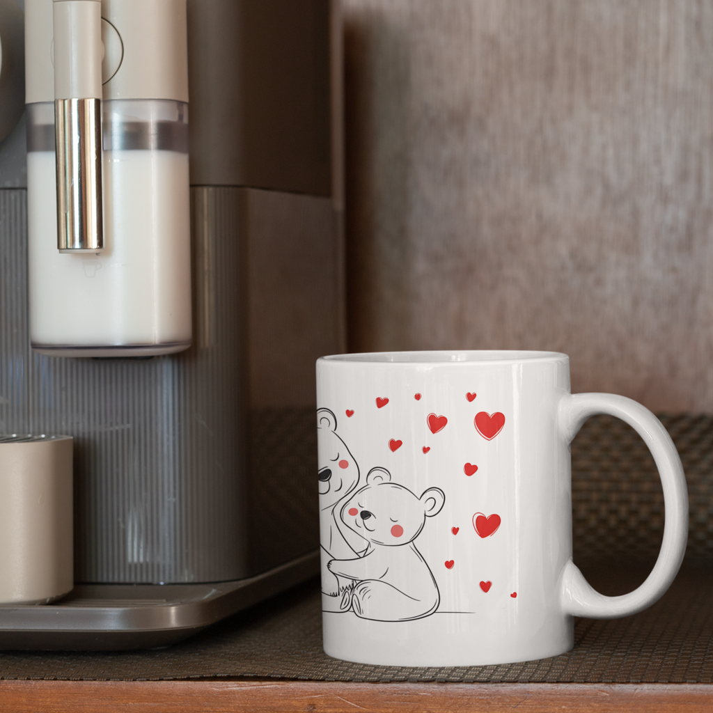 Tasse Bären Mama & Bären Kind KrzR DruckZone