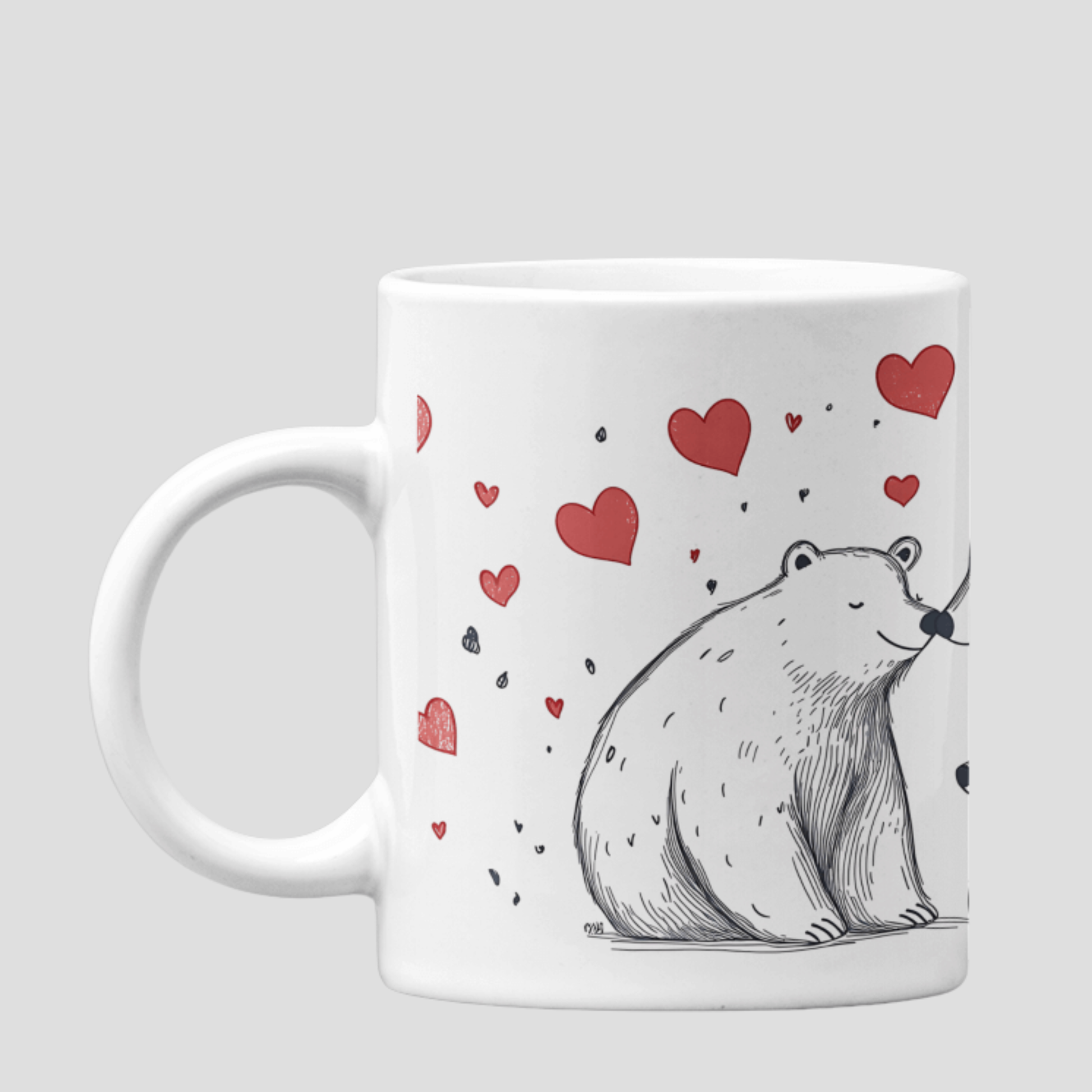 Tasse Bären Familie KrzR DruckZone