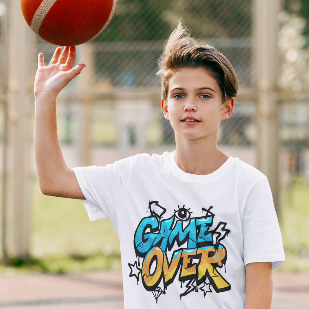 T-Shirt Game Over KrzR DruckZone