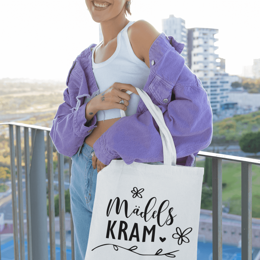 Stofftasche Mädls kram | Wiederverwendbar KrzR DruckZone