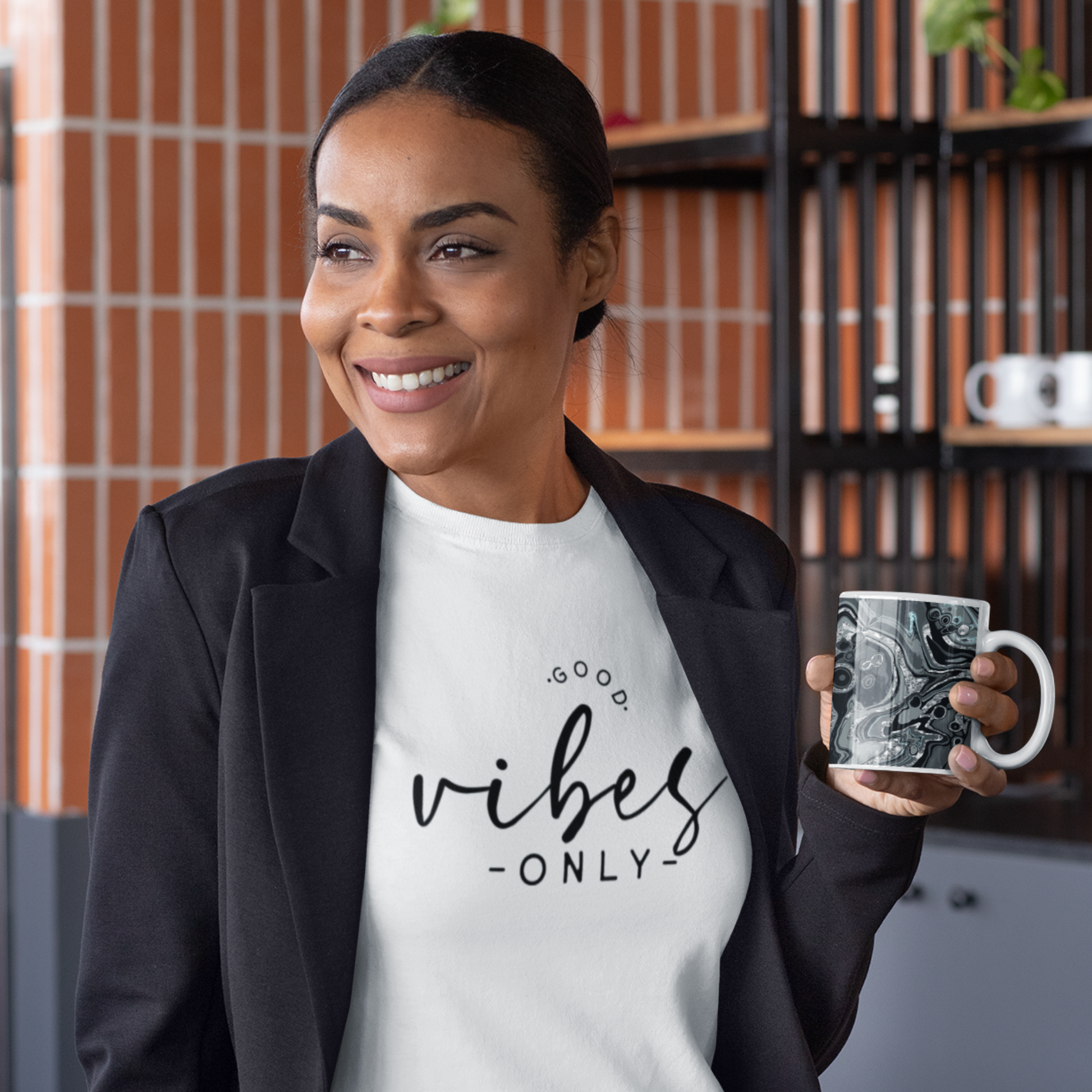 Premium Keramik Tasse „Muster Design“ – 300 ml | Hochwertige & stilvolle Motivtasse KrzR DruckZone