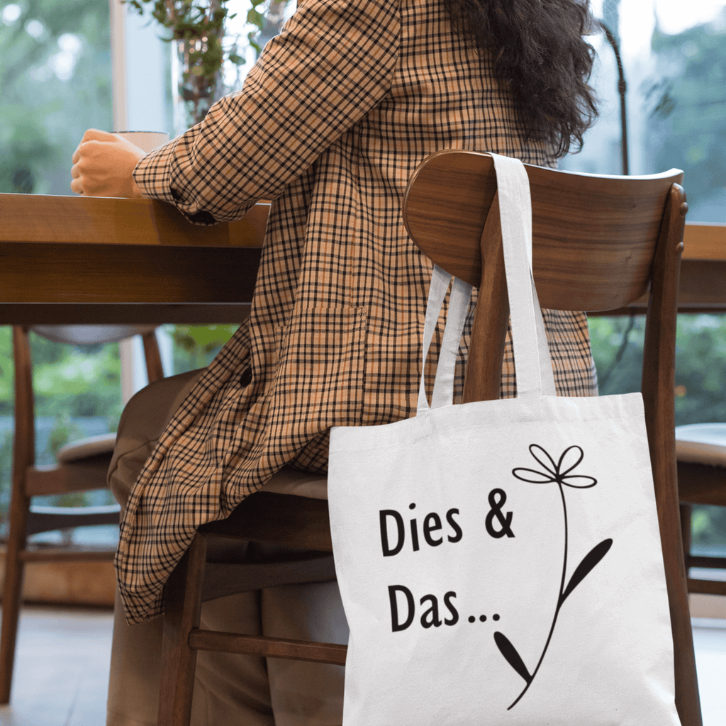 Stofftasche „Dies & Das“ | Wiederverwendbar KrzR DruckZone
