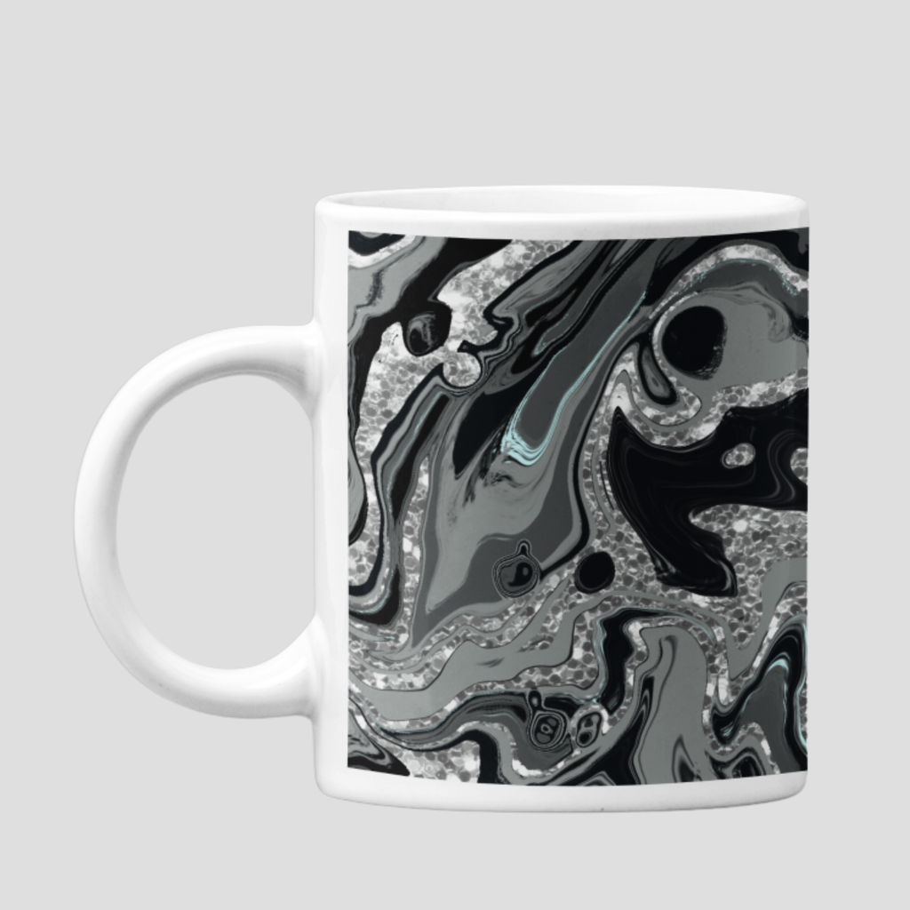 Premium Keramik Tasse „Muster Design“ – 300 ml | Hochwertige & stilvolle Motivtasse KrzR DruckZone