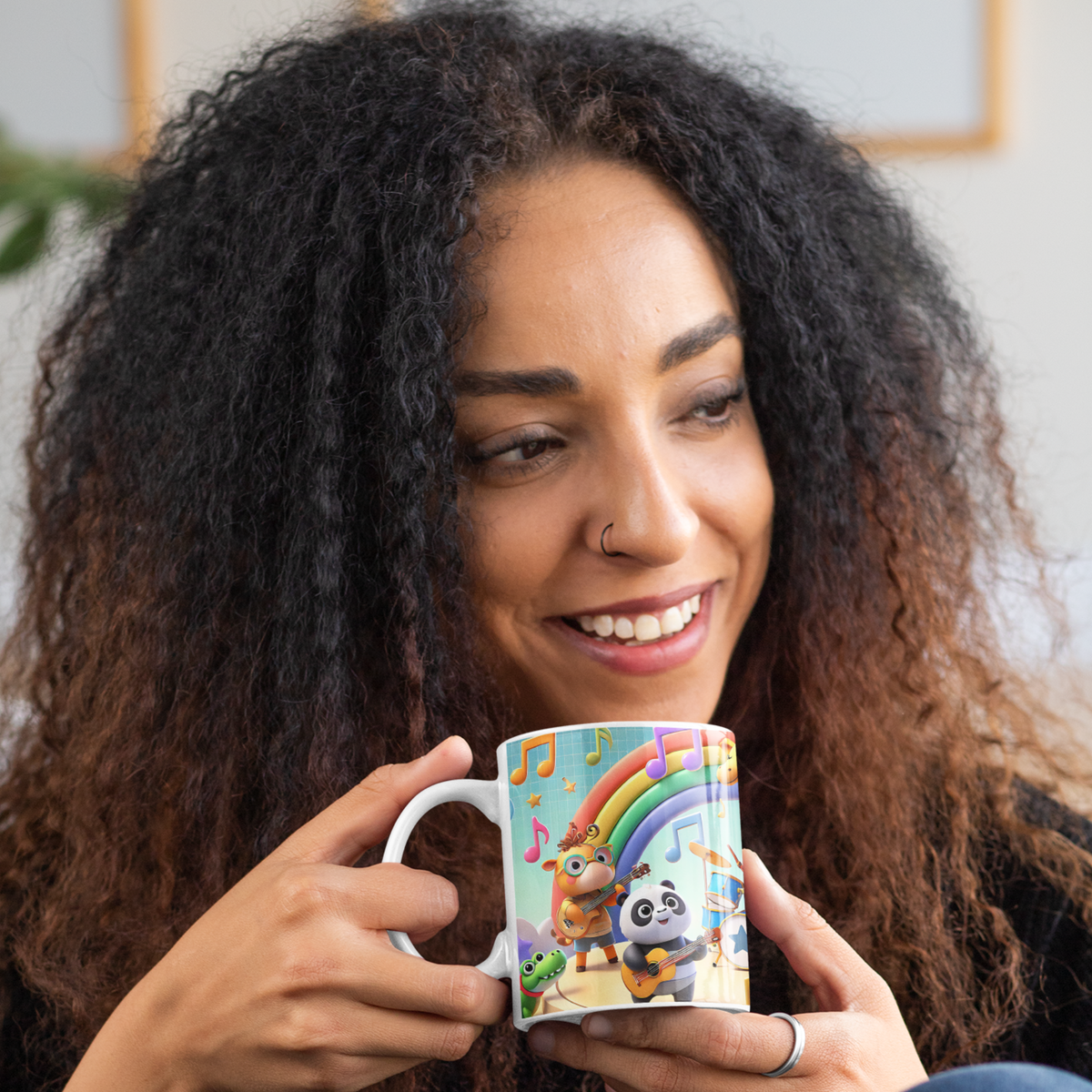 Tasse Tiere – Bunte Kaffeetasse mit niedlichem Tierdesign – KrzR-DruckZone e.U