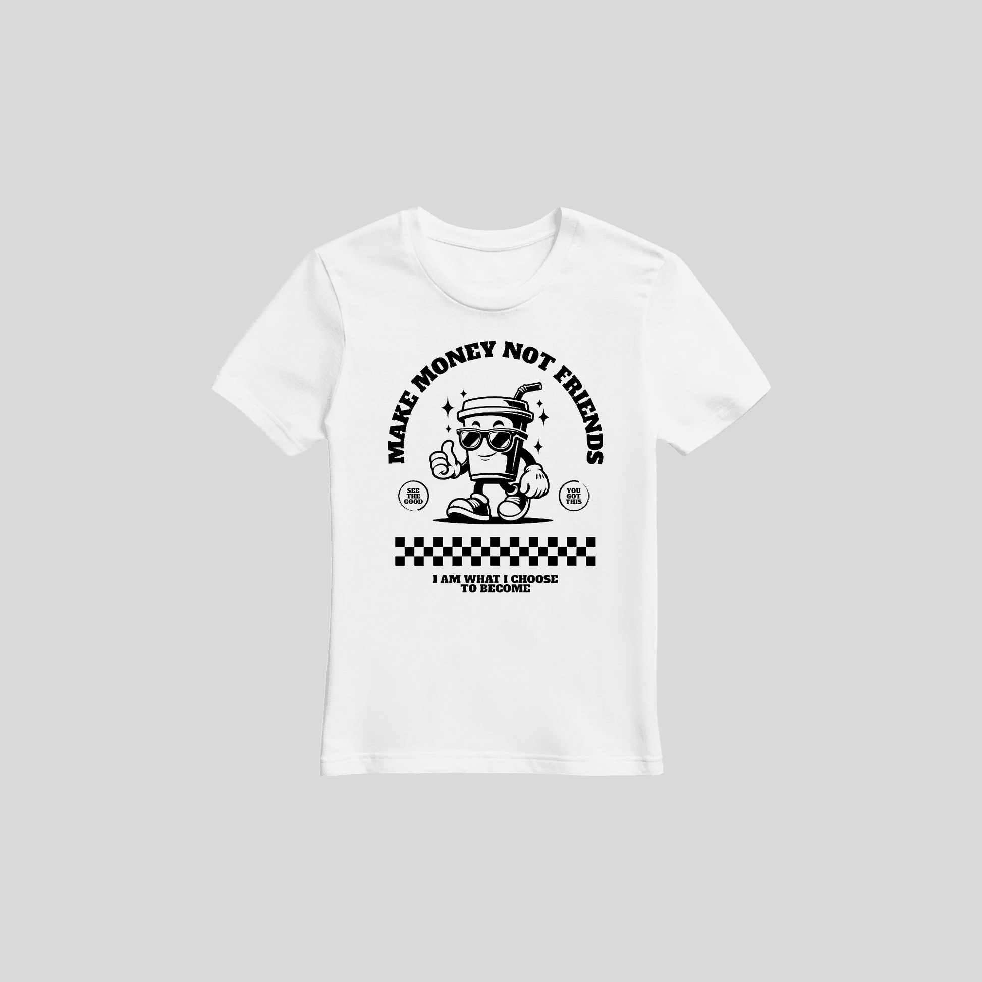 T-Shirt Damen Make Money KrzR DruckZone