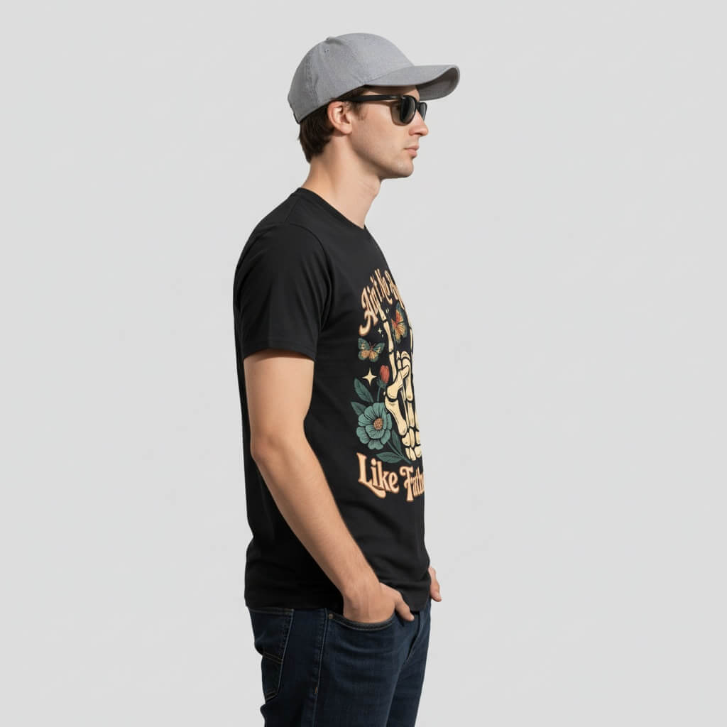 Premium T-Shirt Fatherhood KrzR DruckZone