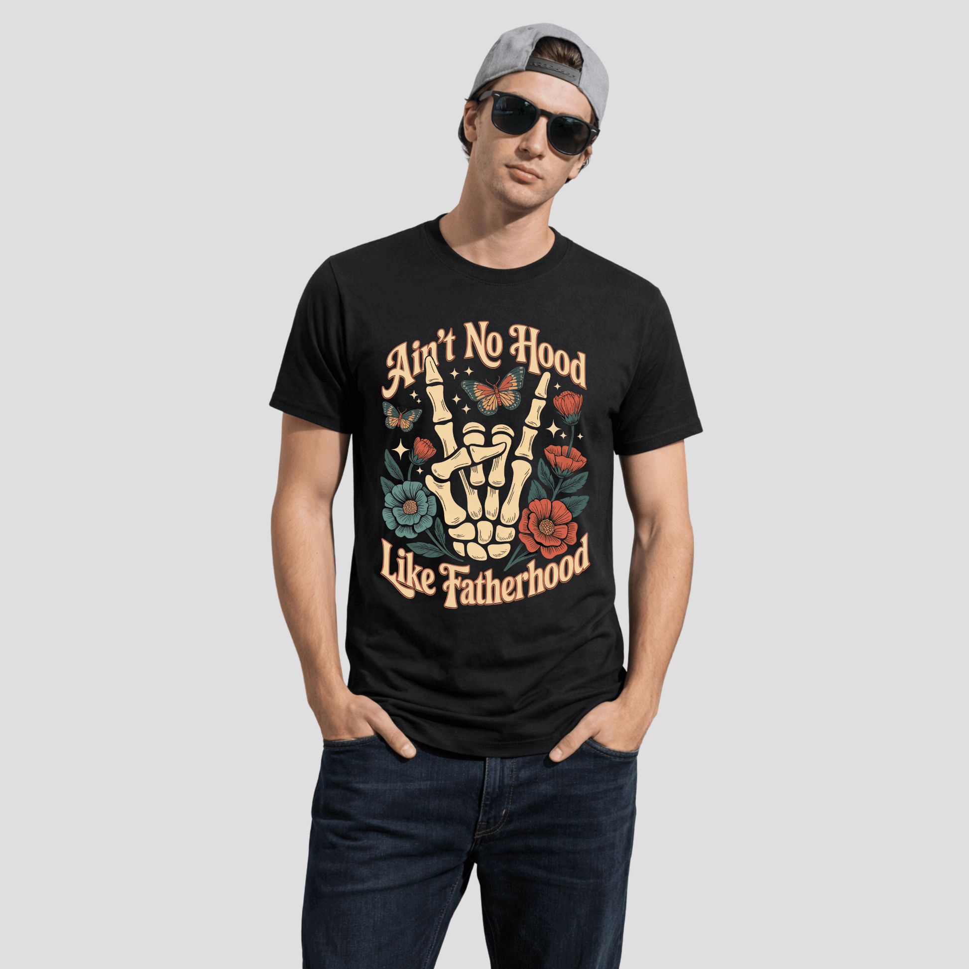 Premium T-Shirt Fatherhood KrzR DruckZone