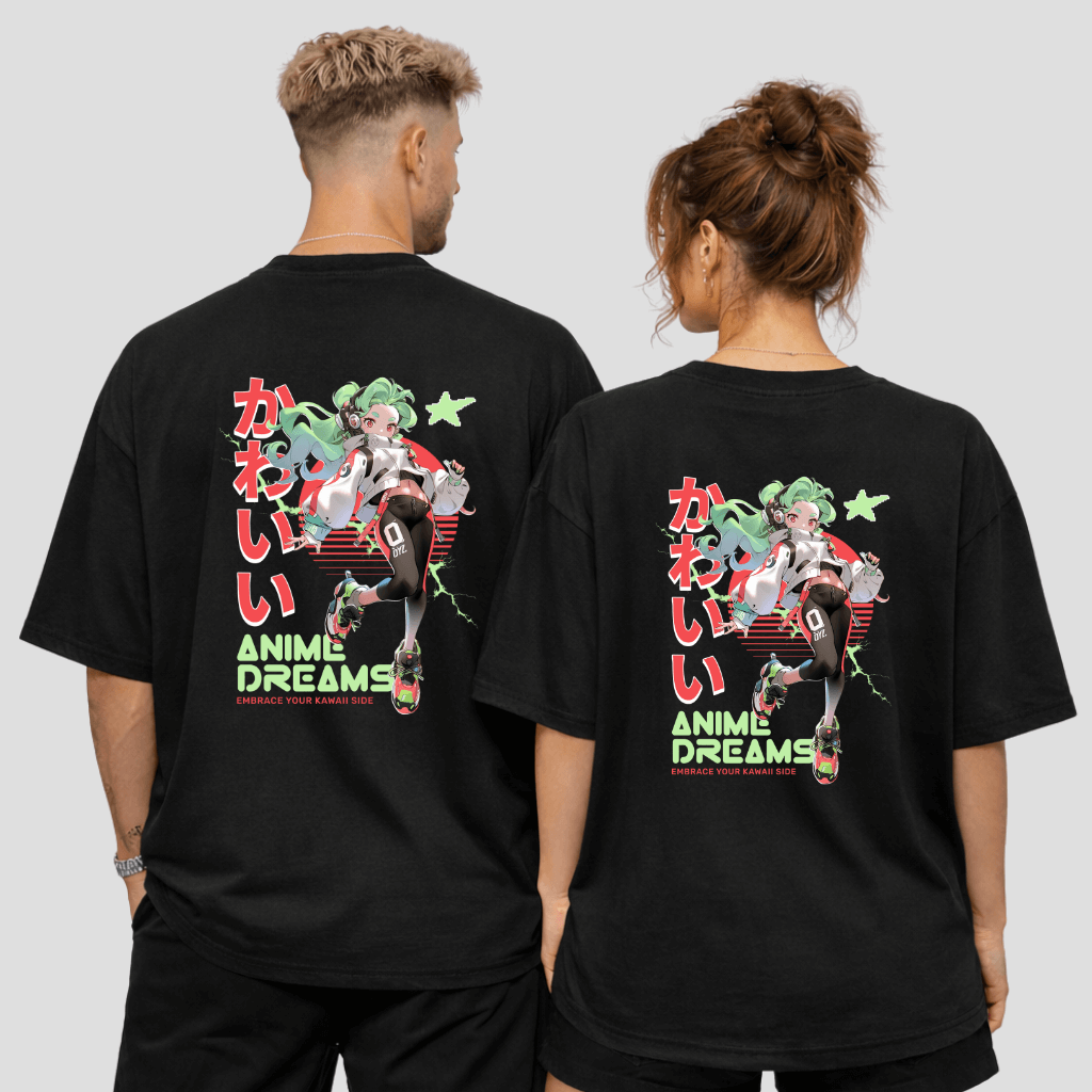 Oversize Premium T-Shirt - Anime Dreams KrzR DruckZone