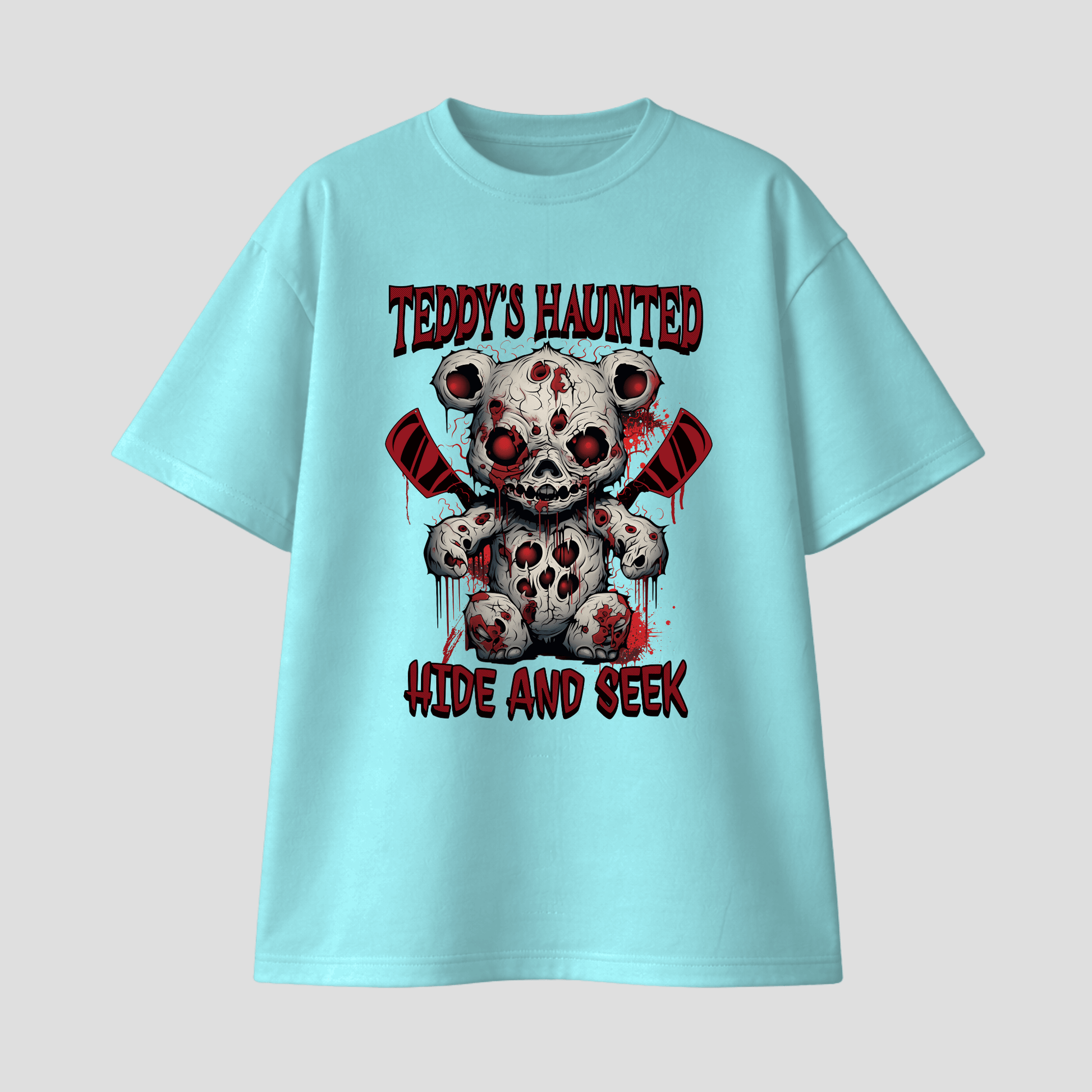 Oversize Premium T-Shirt - Haunted hide and seek KrzR DruckZone