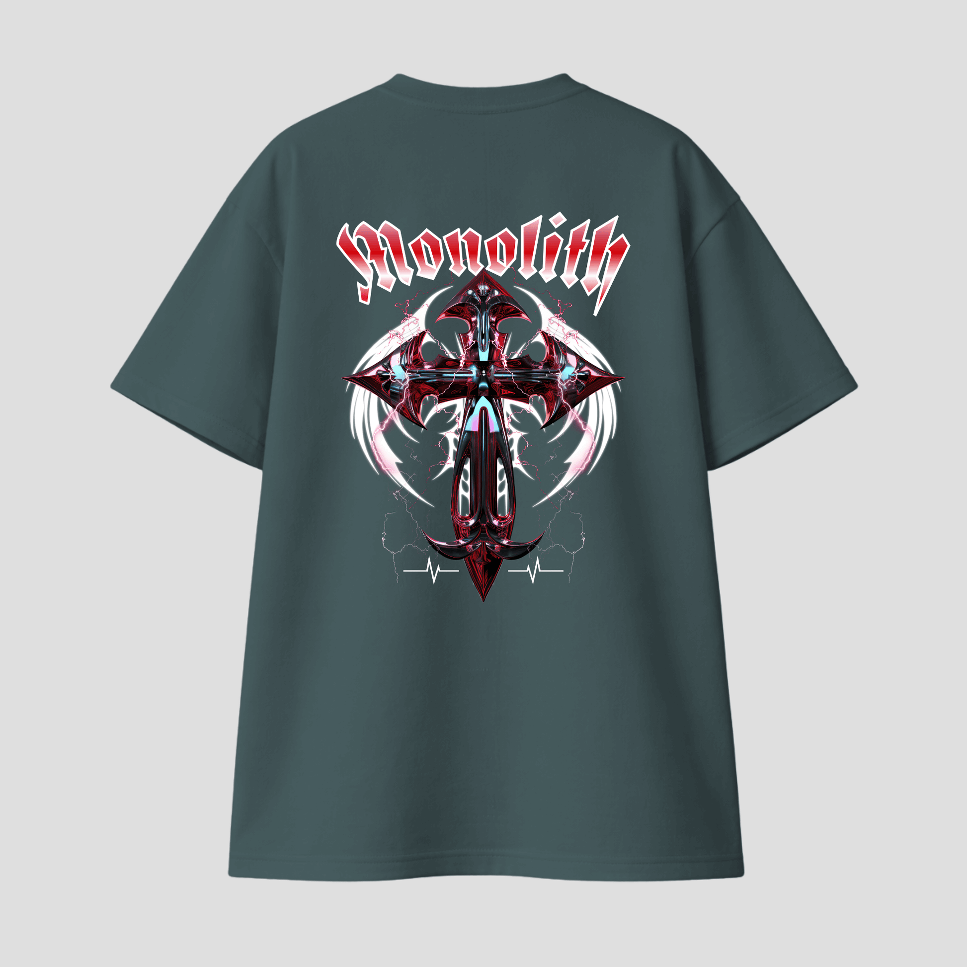Oversize Premium T-Shirt - Monolith KrzR DruckZone