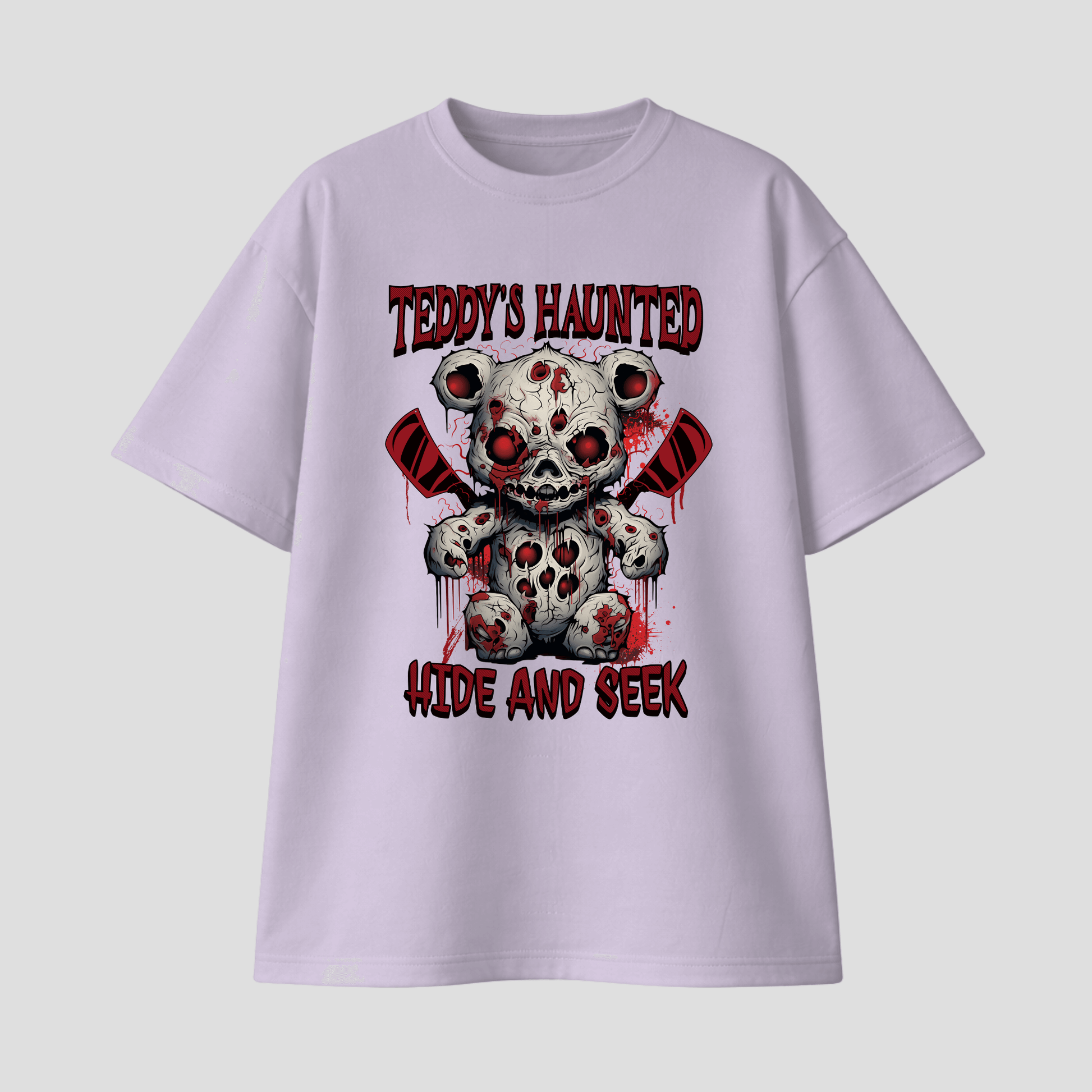 Oversize Premium T-Shirt - Haunted hide and seek KrzR DruckZone