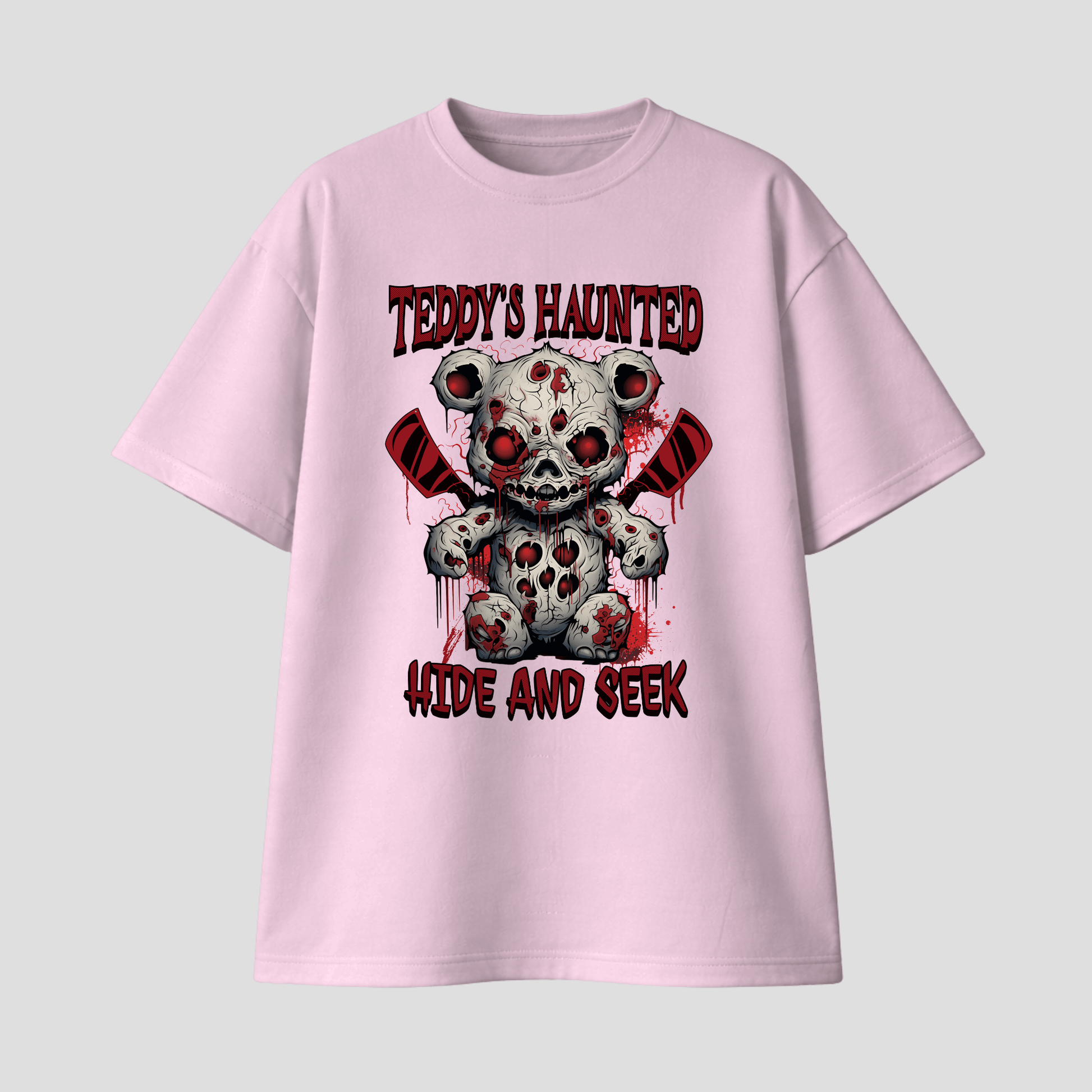 Oversize Premium T-Shirt - Haunted hide and seek KrzR DruckZone