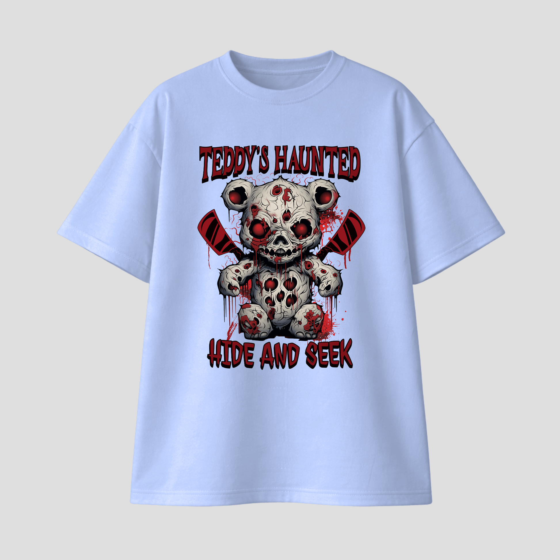 Oversize Premium T-Shirt - Haunted hide and seek KrzR DruckZone