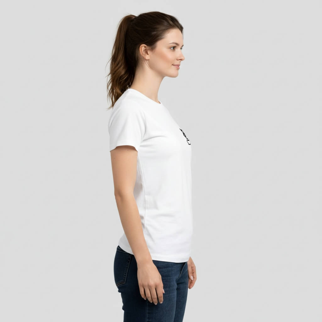 Premium T-Shirt „Shut up“ KrzR DruckZone