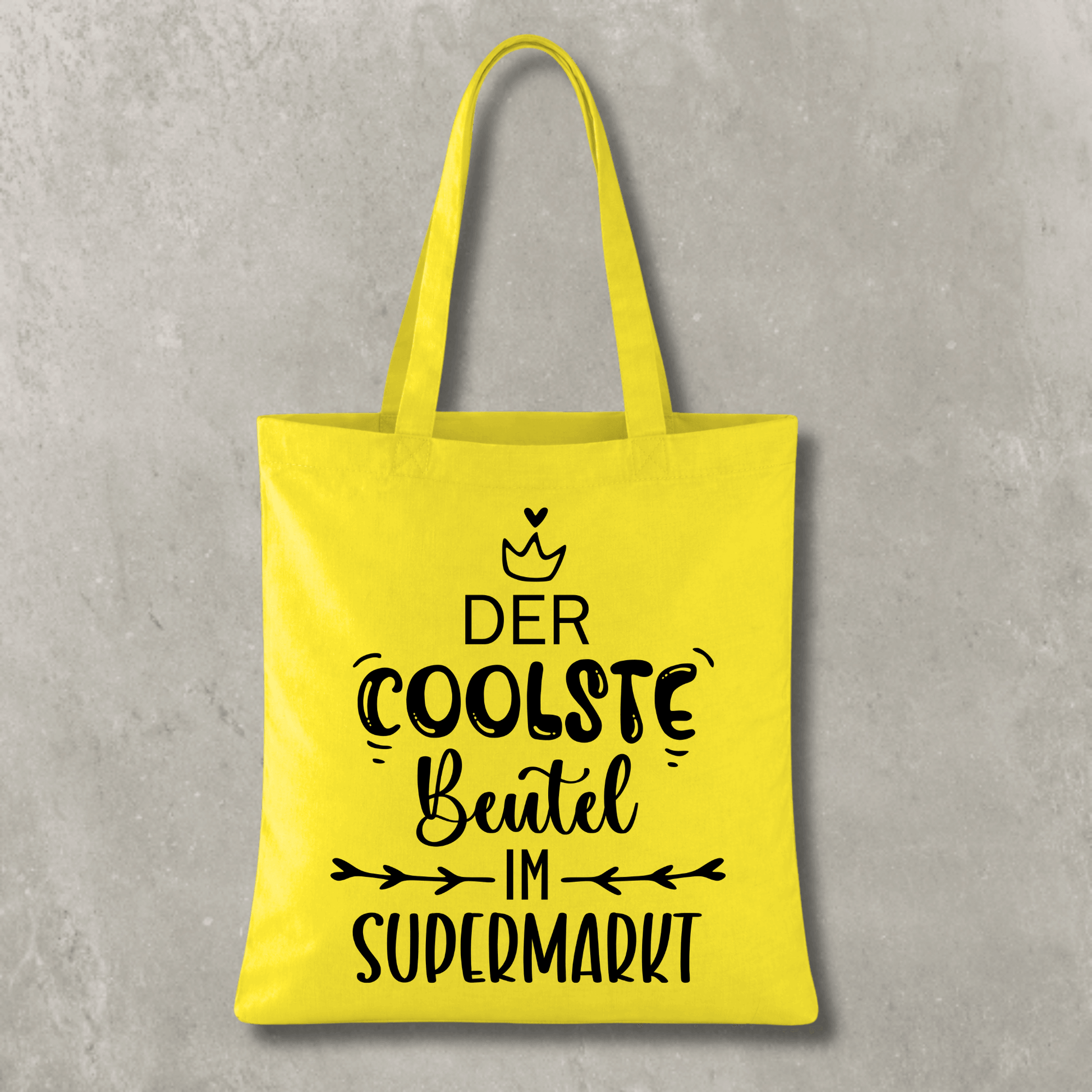 Stofftasche Der coolste Beutel im Supermarkt KrzR DruckZone