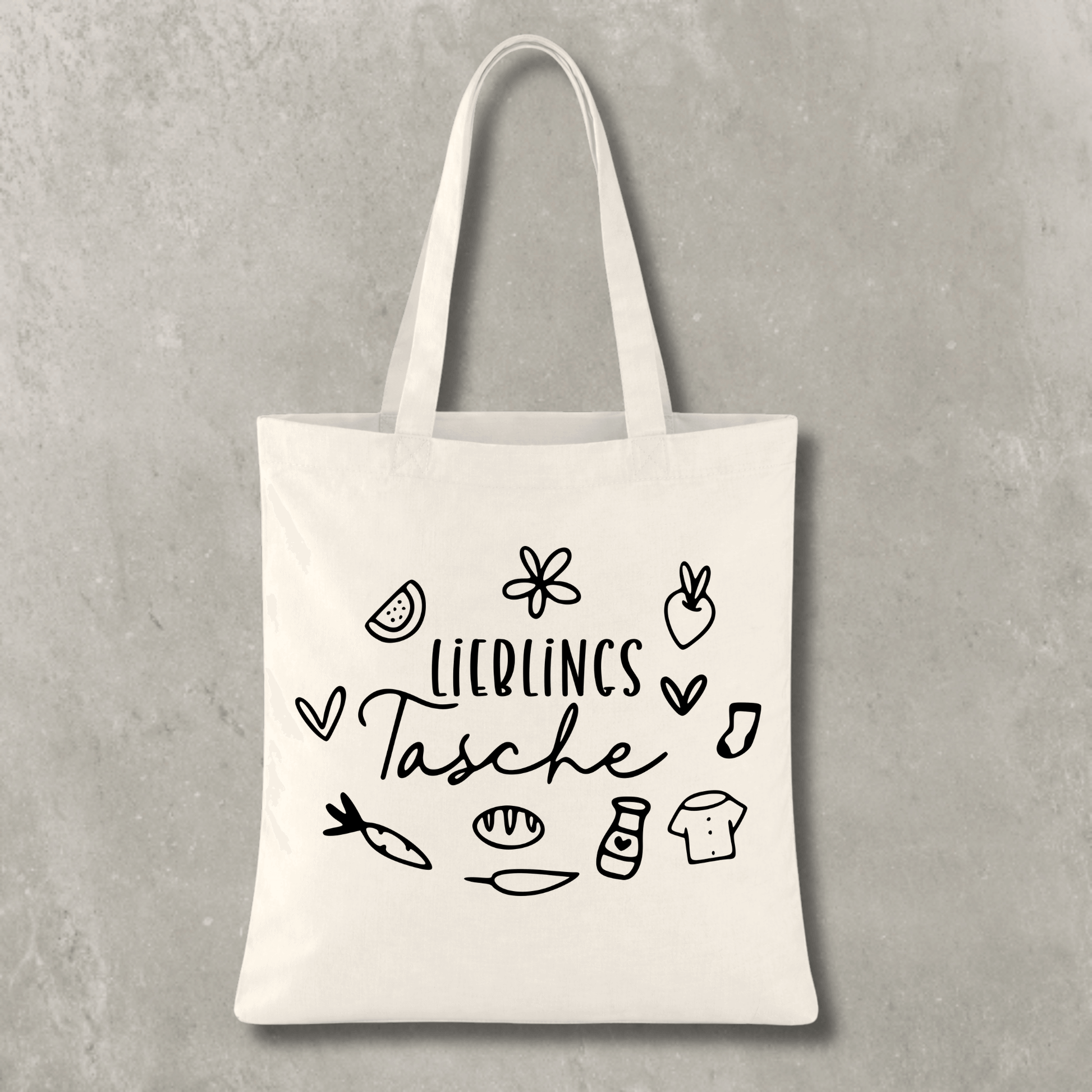 Stofftasche Lieblingstasche KrzR DruckZone