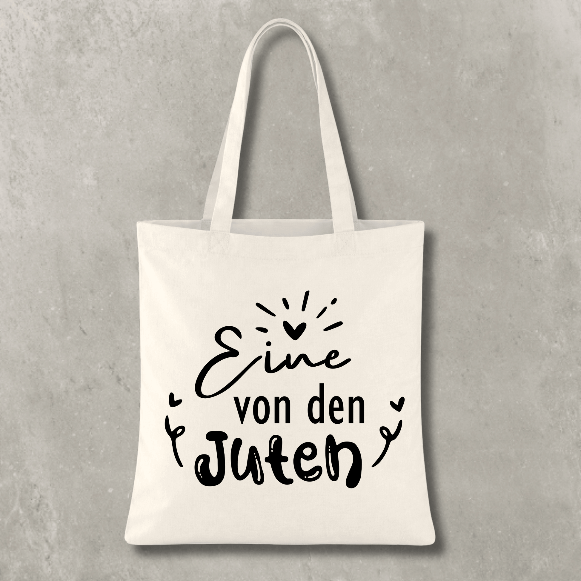 Stofftasche „Eine von den Juten“ | Wiederverwendbar KrzR DruckZone