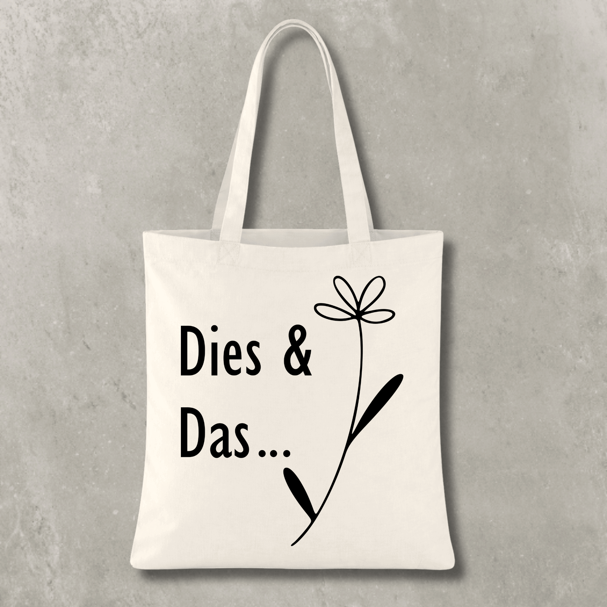 Stofftasche Dies & Das KrzR DruckZone