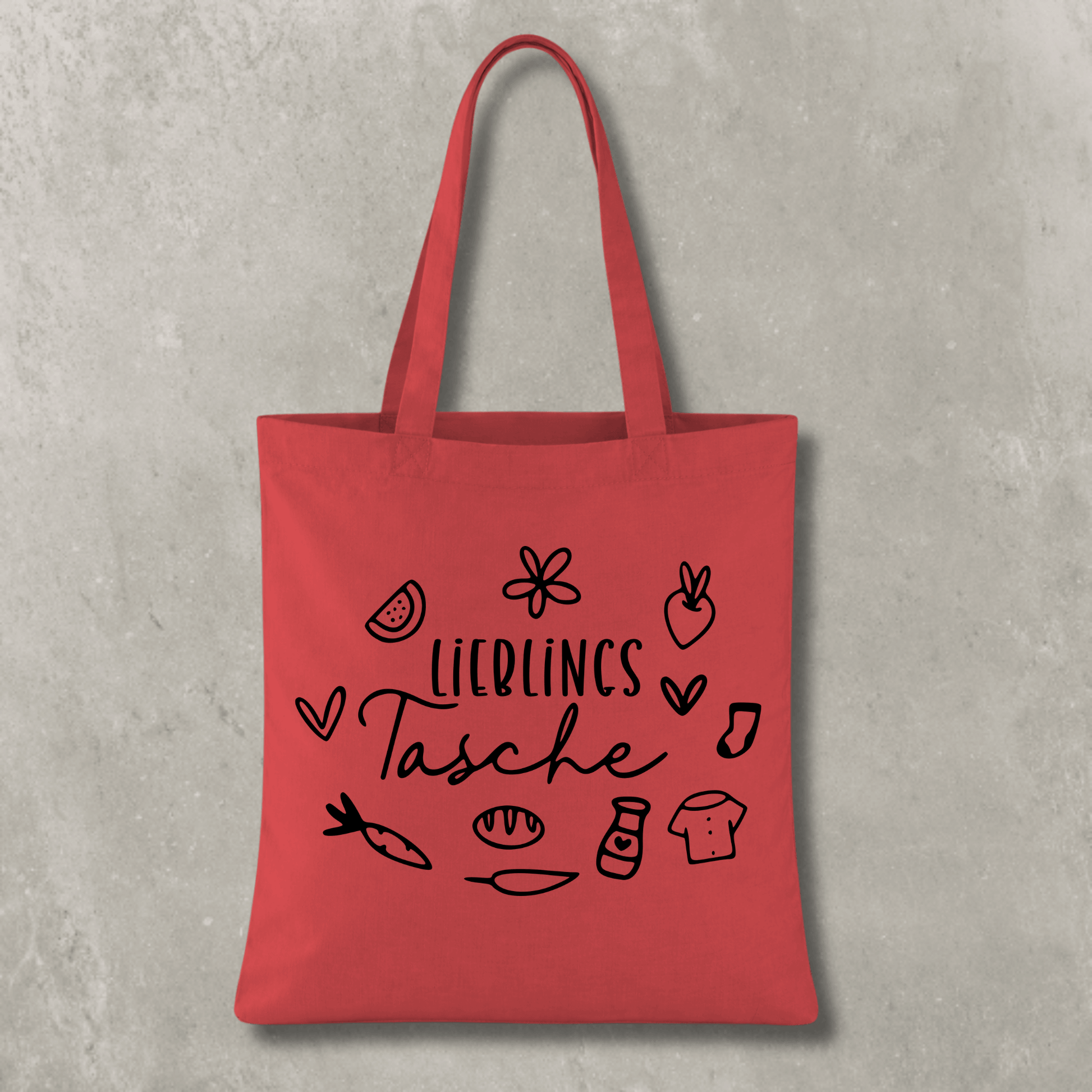 Stofftasche Lieblingstasche KrzR DruckZone