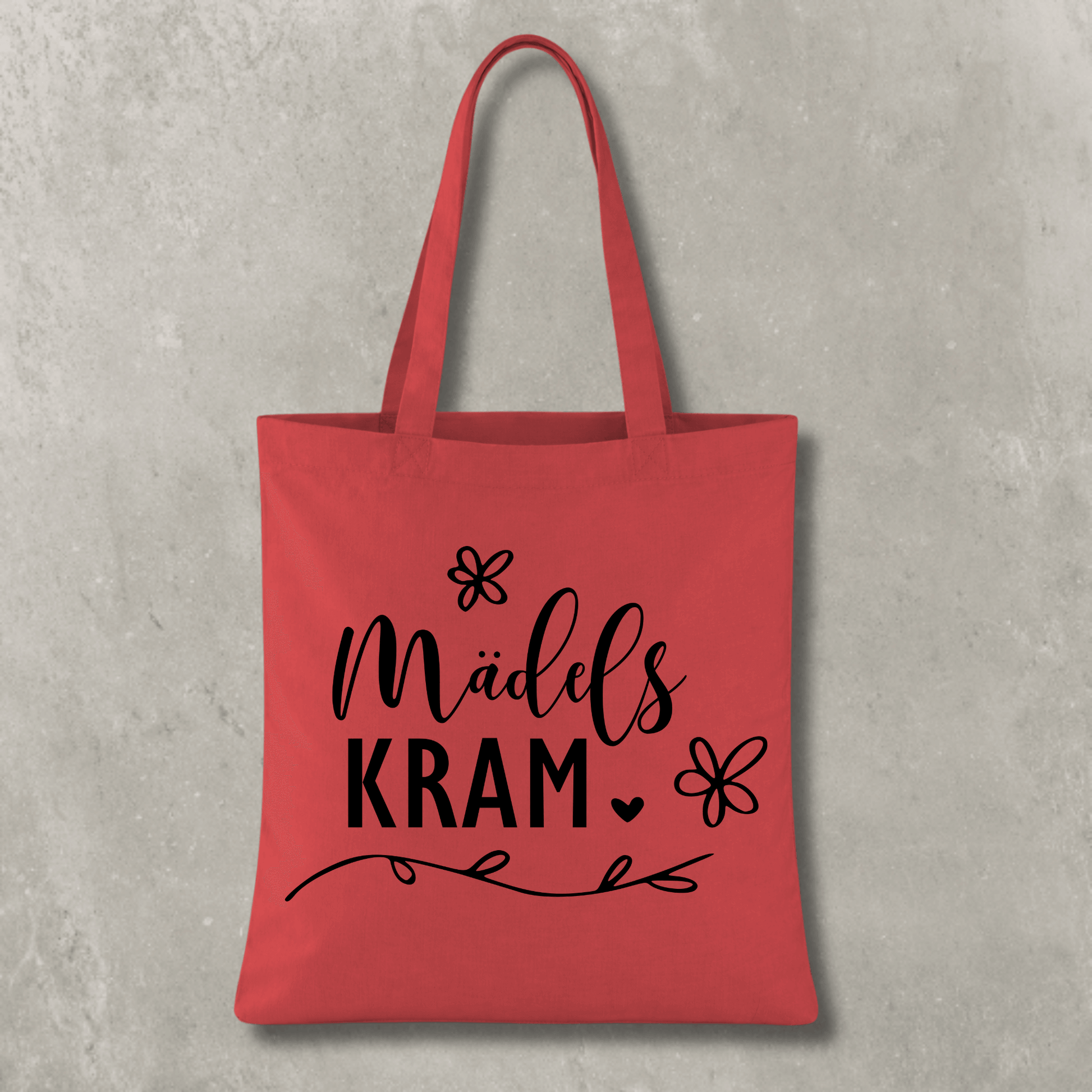 Stofftasche Mädls kram KrzR DruckZone