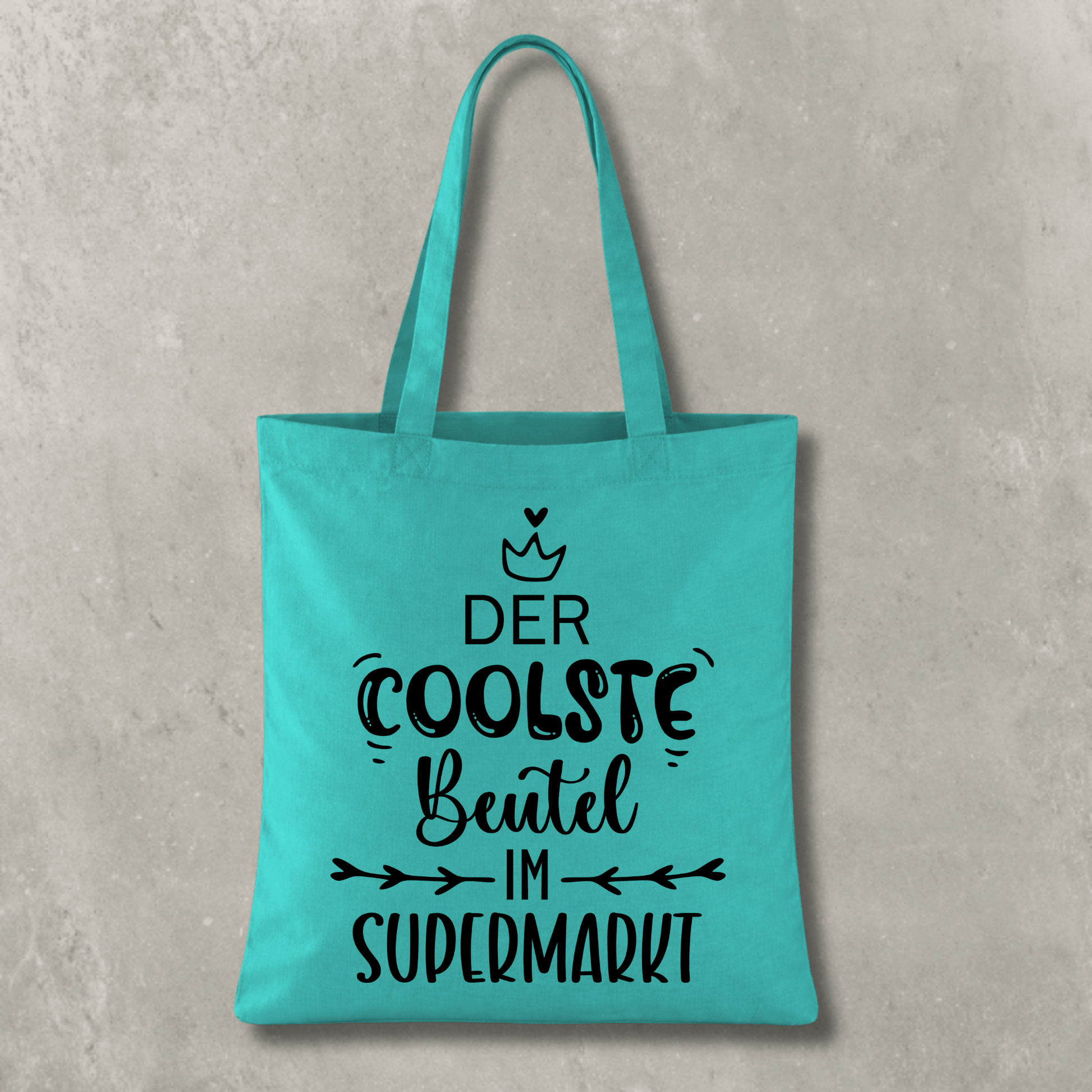 Stofftasche Der coolste Beutel im Supermarkt KrzR DruckZone
