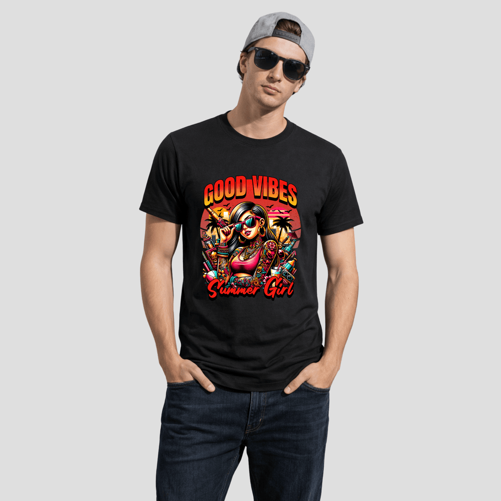 Premium T-Shirt Good Vibes KrzR DruckZone