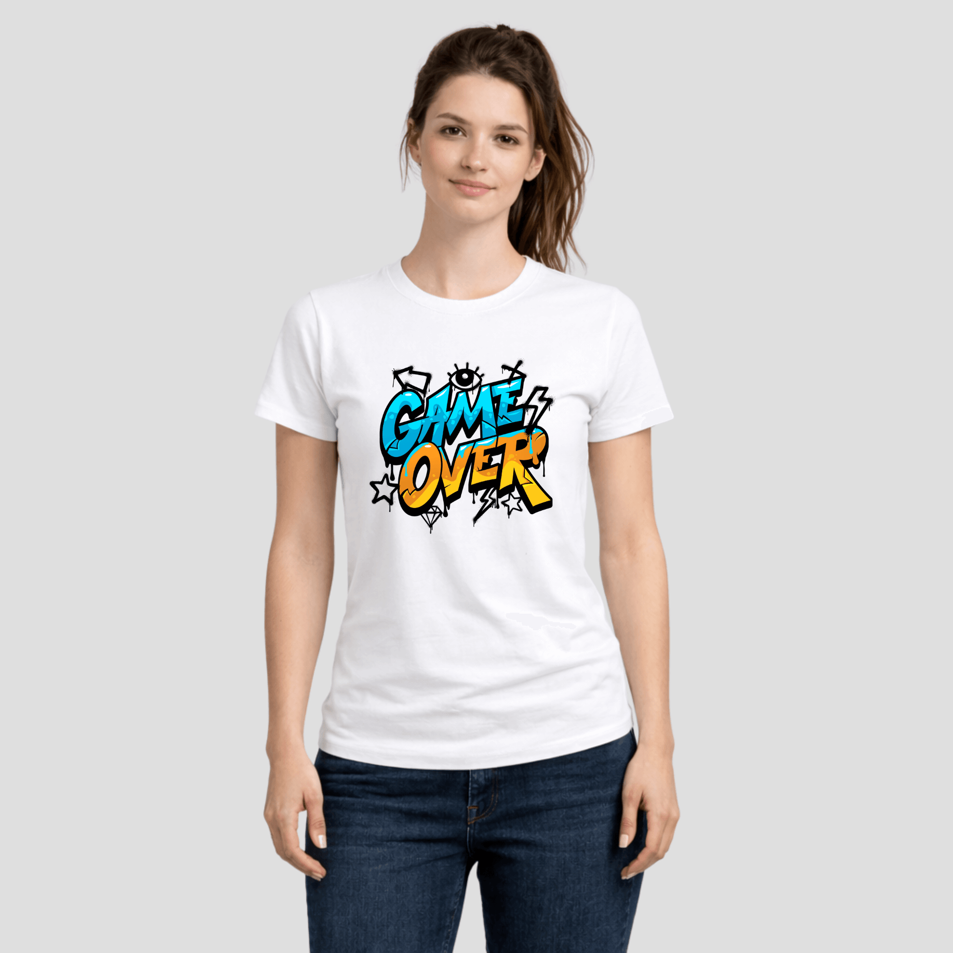 Premium T-Shirt Game Over KrzR DruckZone