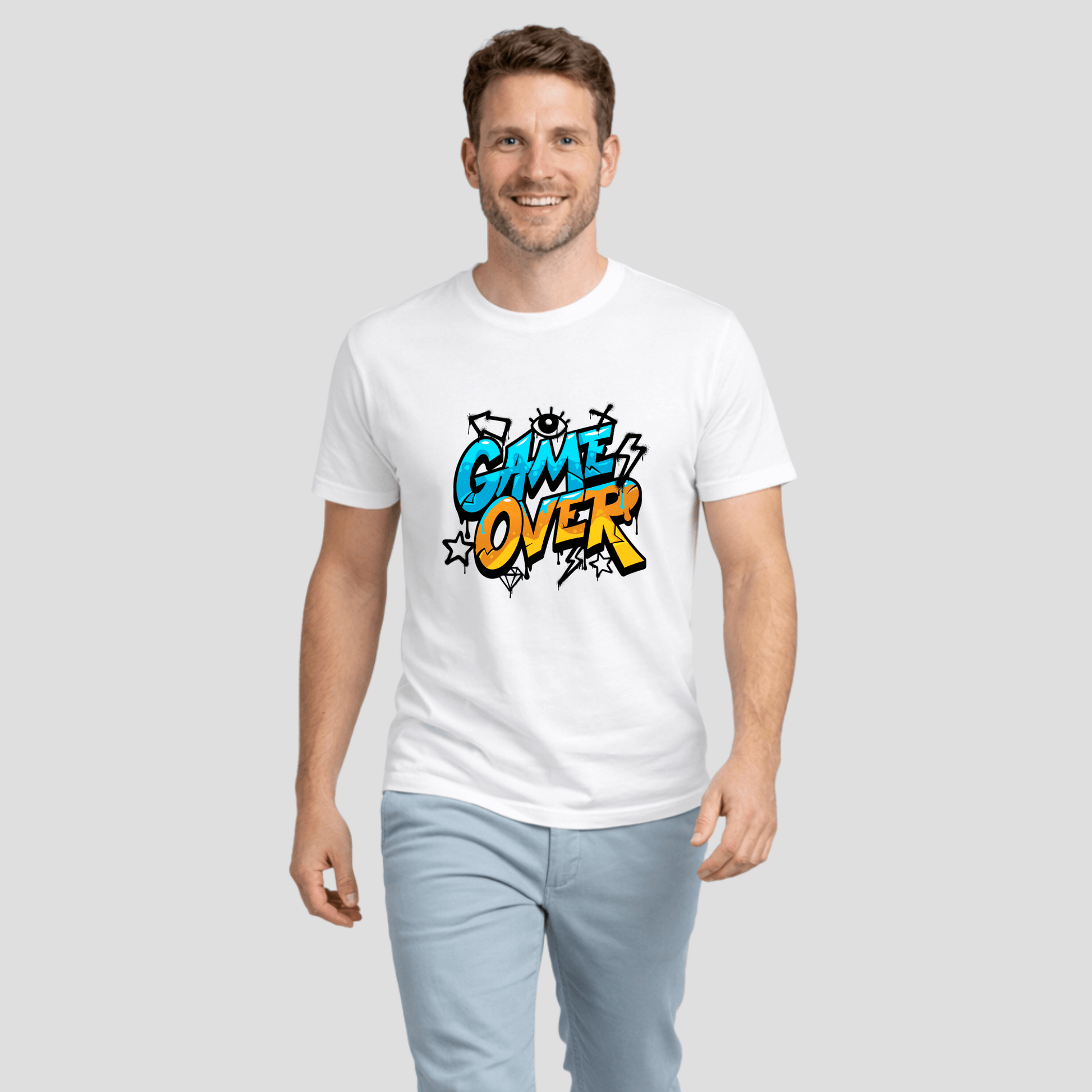 Premium T-Shirt Game Over KrzR DruckZone