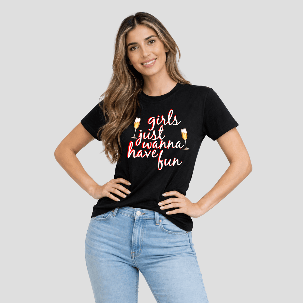 Premium T-Shirt - Girls Just wanna have fun KrzR DruckZone
